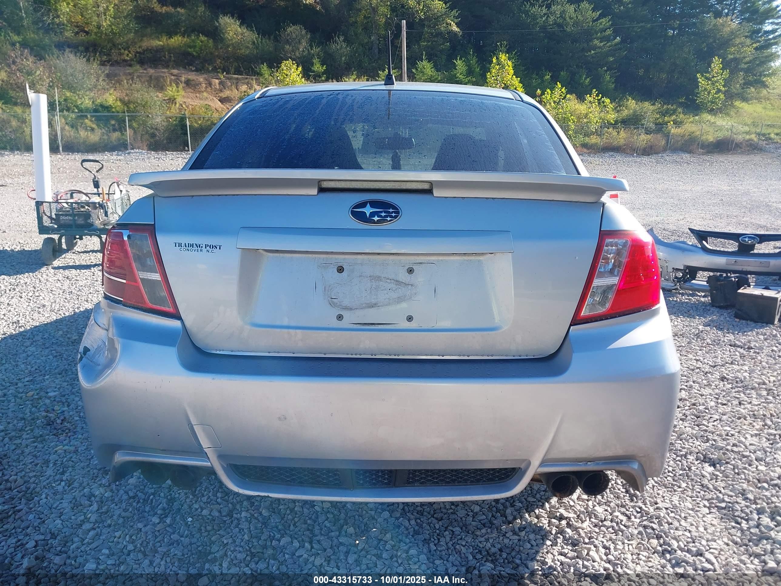 2014 Subaru Impreza Wrx Premium Silver vin: JF1GV7F60EG008477
