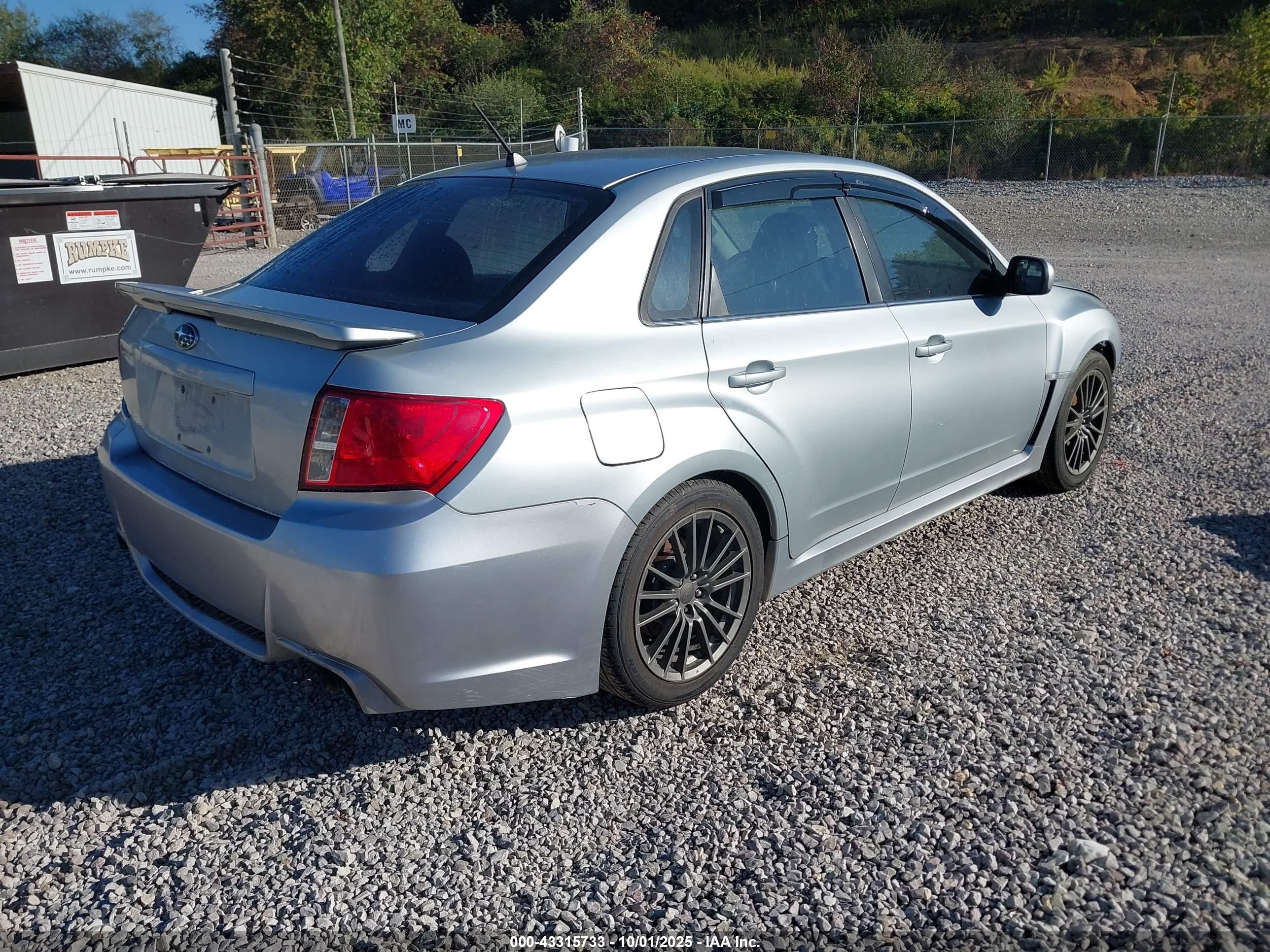 2014 Subaru Impreza Wrx Premium Silver vin: JF1GV7F60EG008477