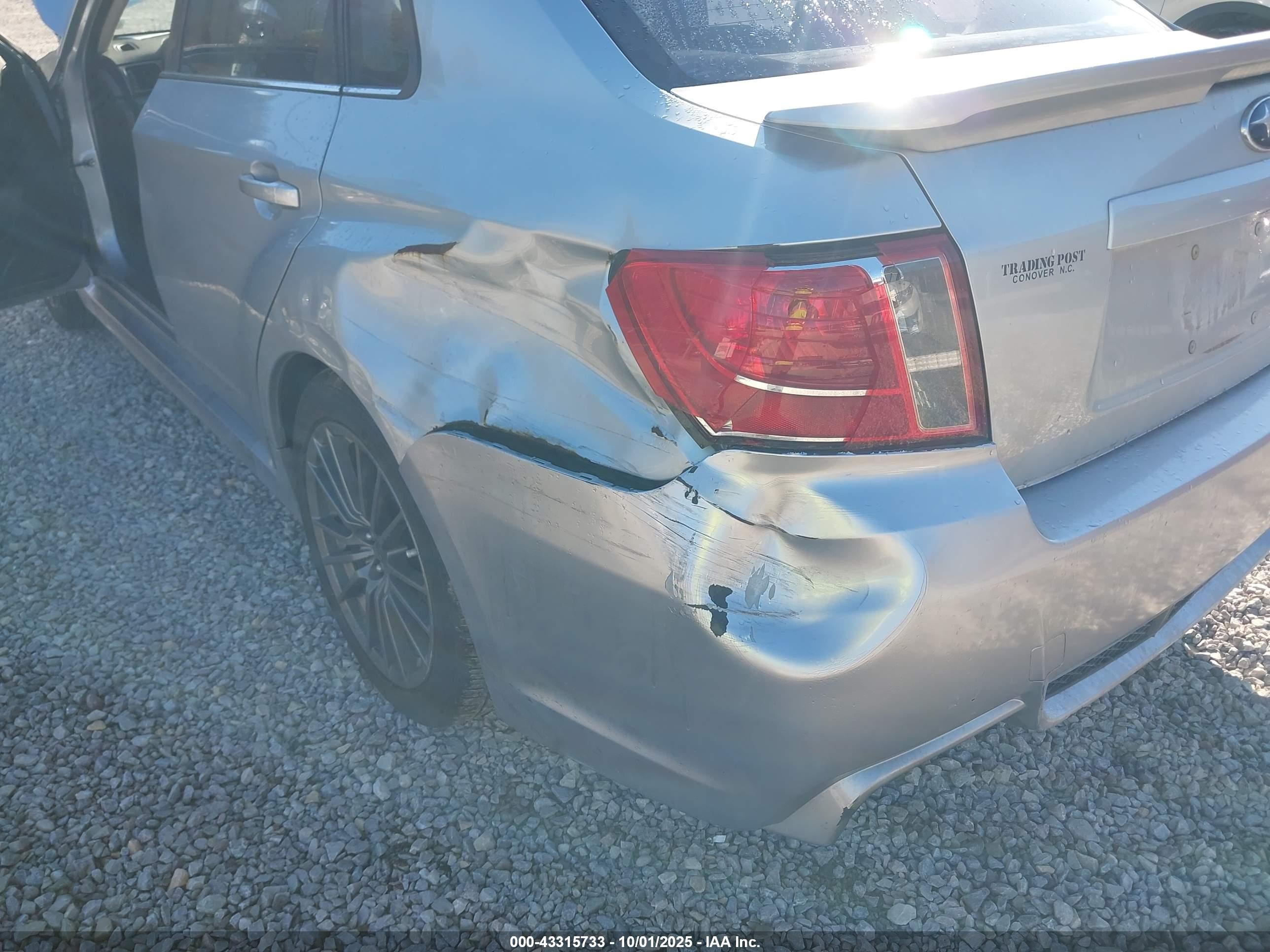 2014 Subaru Impreza Wrx Premium Silver vin: JF1GV7F60EG008477