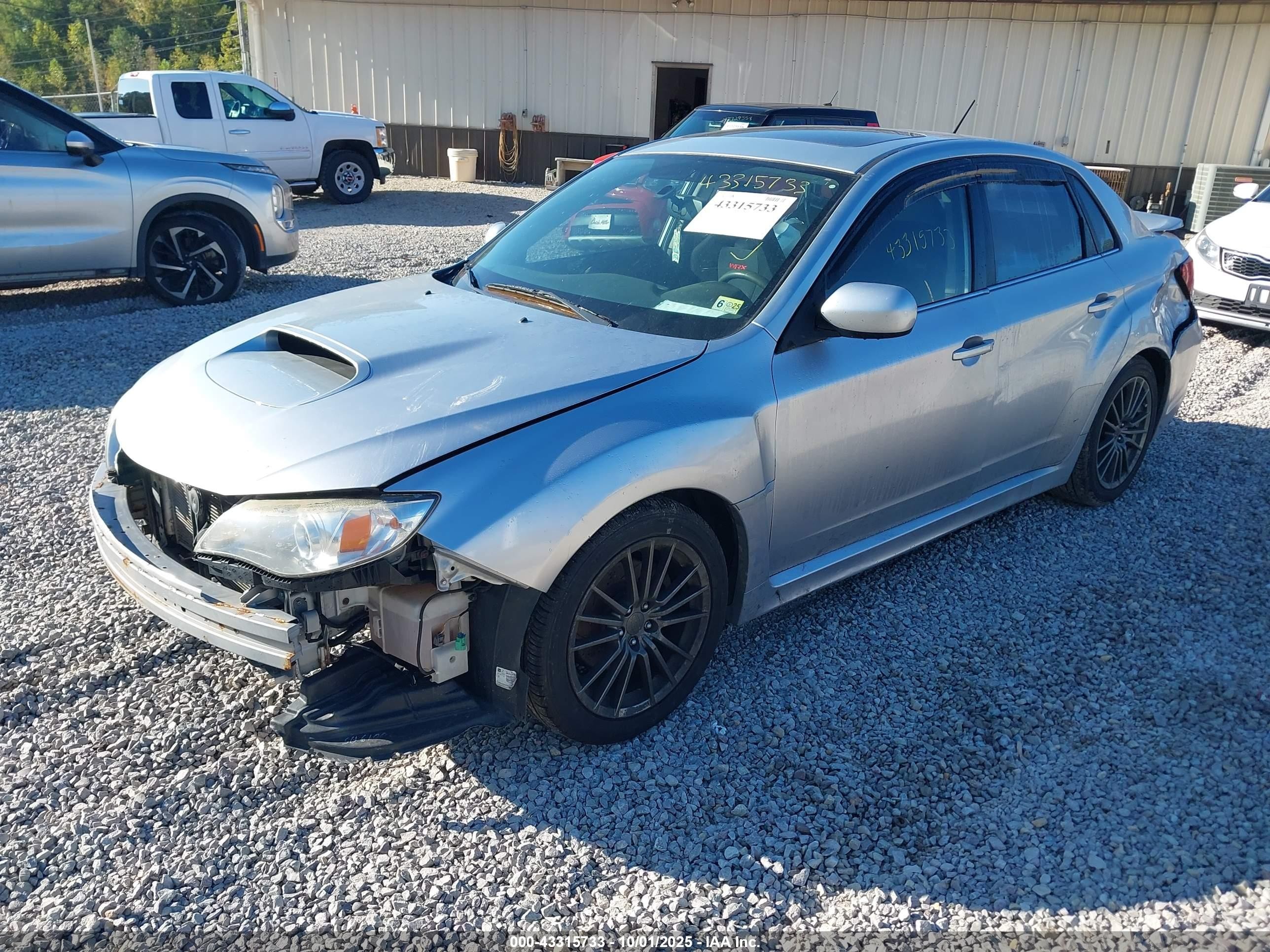 2014 Subaru Impreza Wrx Premium Silver vin: JF1GV7F60EG008477