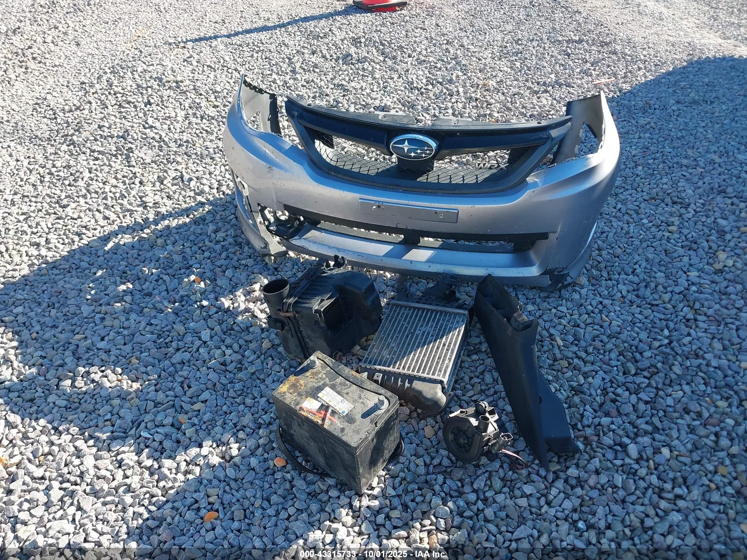 2014 Subaru Impreza Wrx Premium Silver vin: JF1GV7F60EG008477