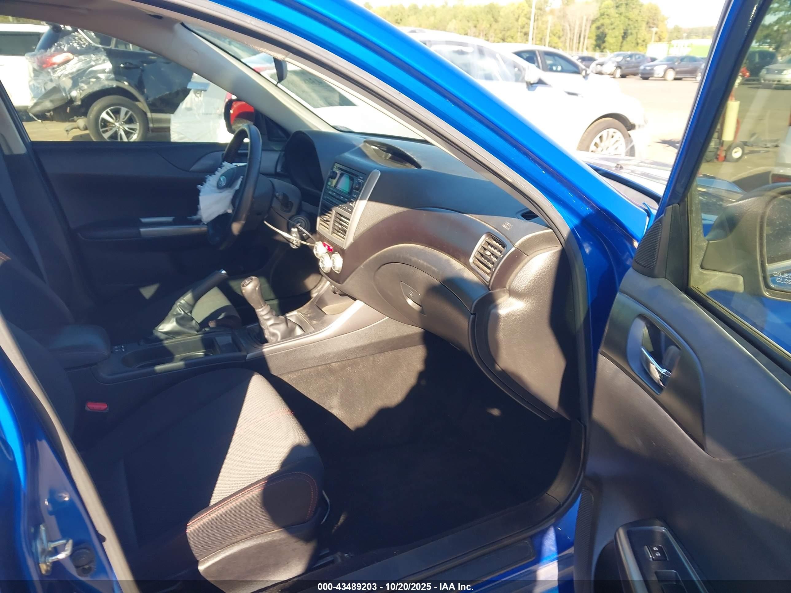 2014 Subaru Impreza Wrx Premium Blue vin: JF1GV7F60EG010150