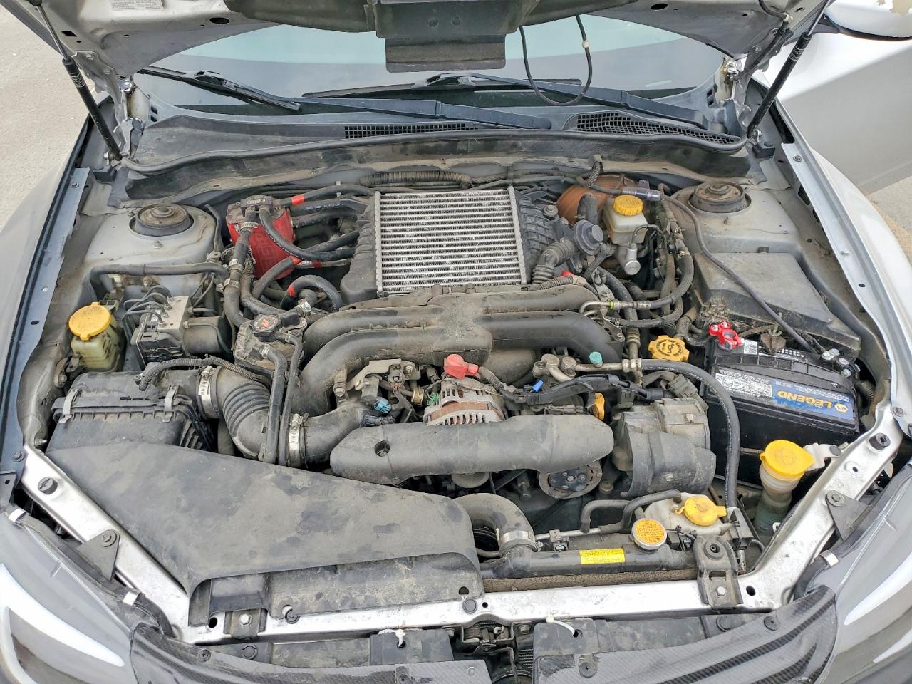 2011 Subaru Impreza Wrx Silver vin: JF1GV7F61BG512208