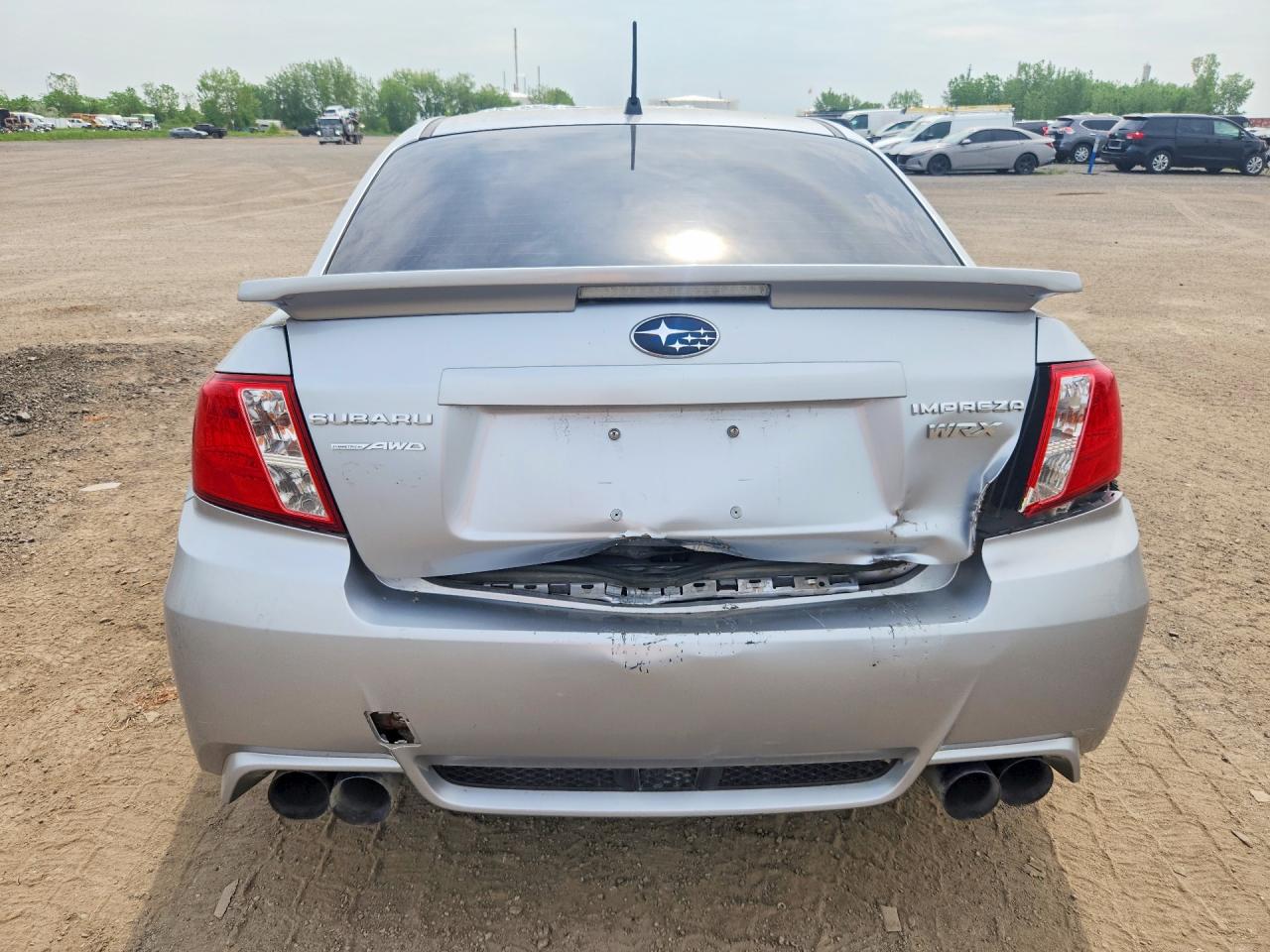 2013 Subaru Impreza Wrx Серебряный vin: JF1GV7F61DG031779