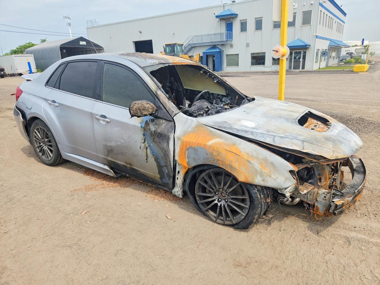 2013 Subaru Impreza Wrx Серебряный vin: JF1GV7F61DG031779