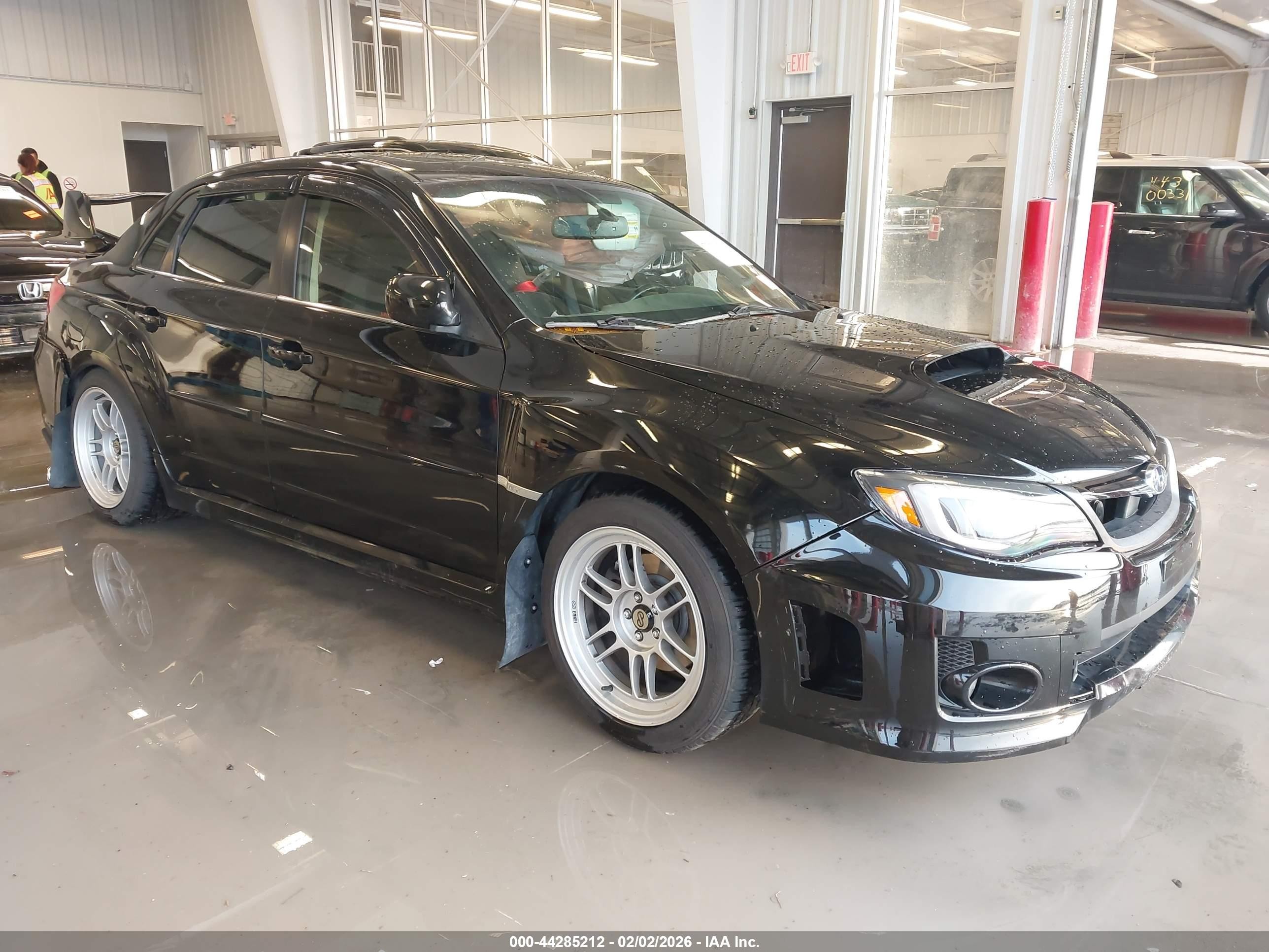 2014 Subaru Impreza Wrx Premium Черный vin: JF1GV7F61EG005409