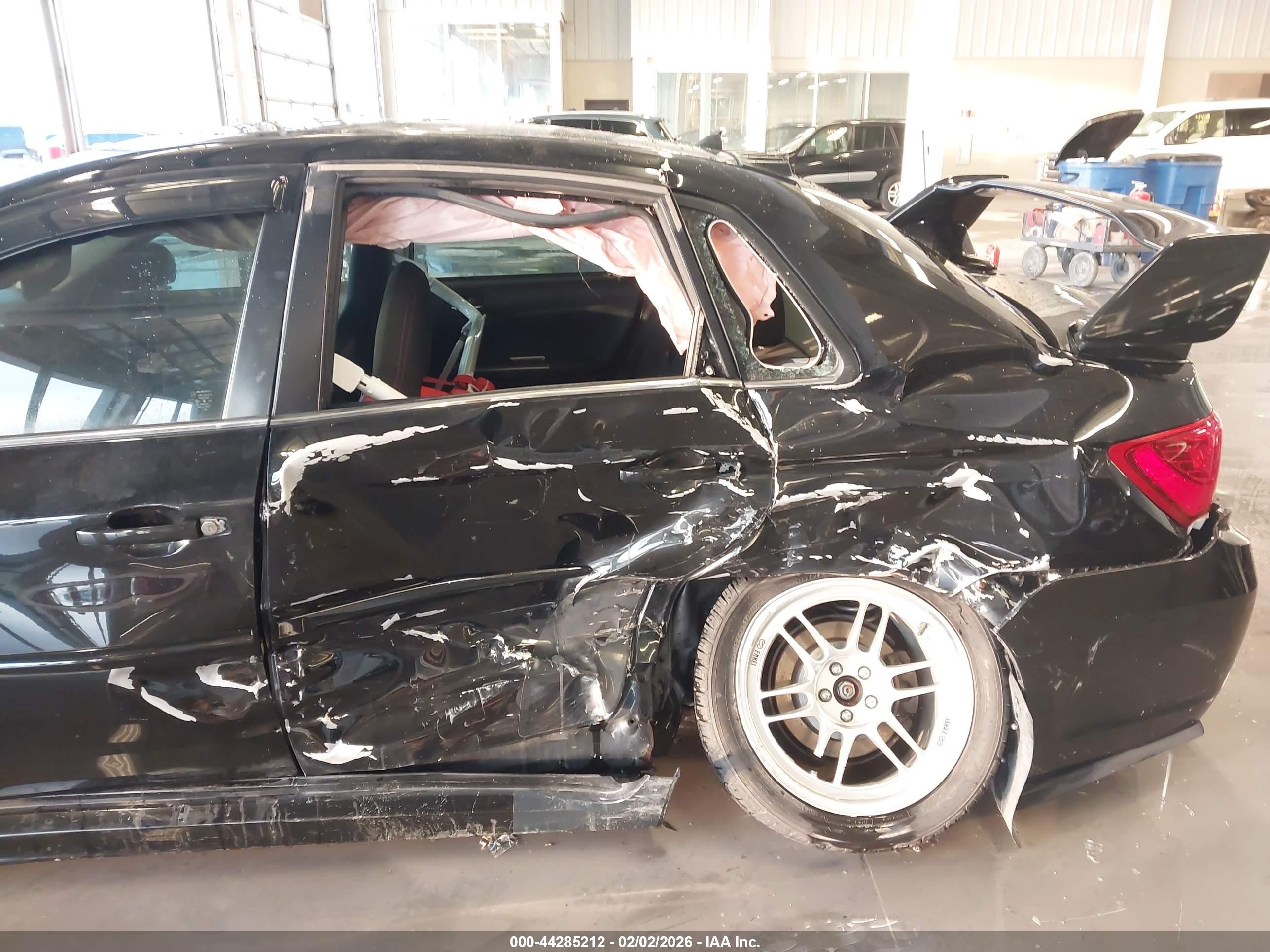 2014 Subaru Impreza Wrx Premium Черный vin: JF1GV7F61EG005409