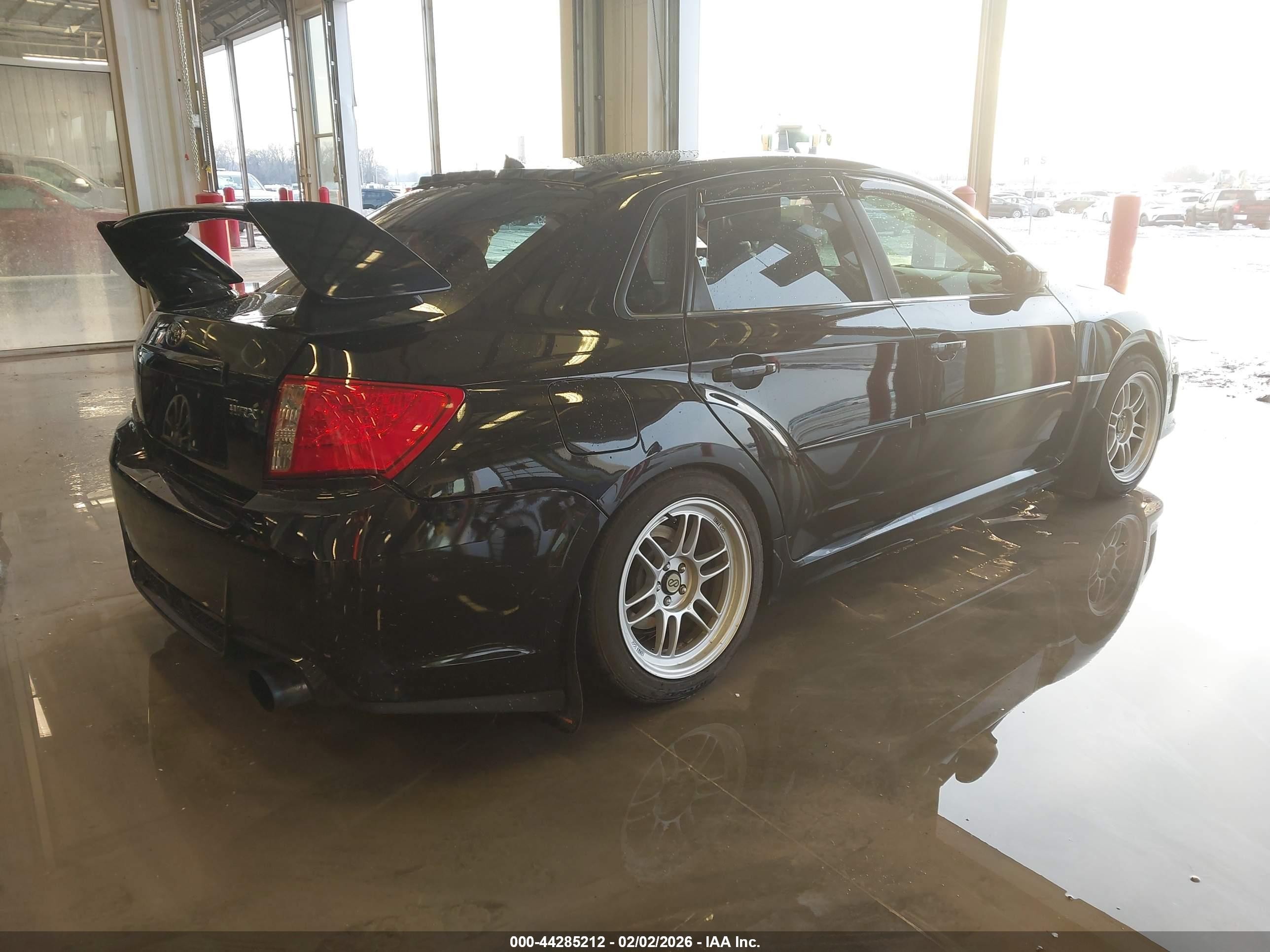 2014 Subaru Impreza Wrx Premium Черный vin: JF1GV7F61EG005409