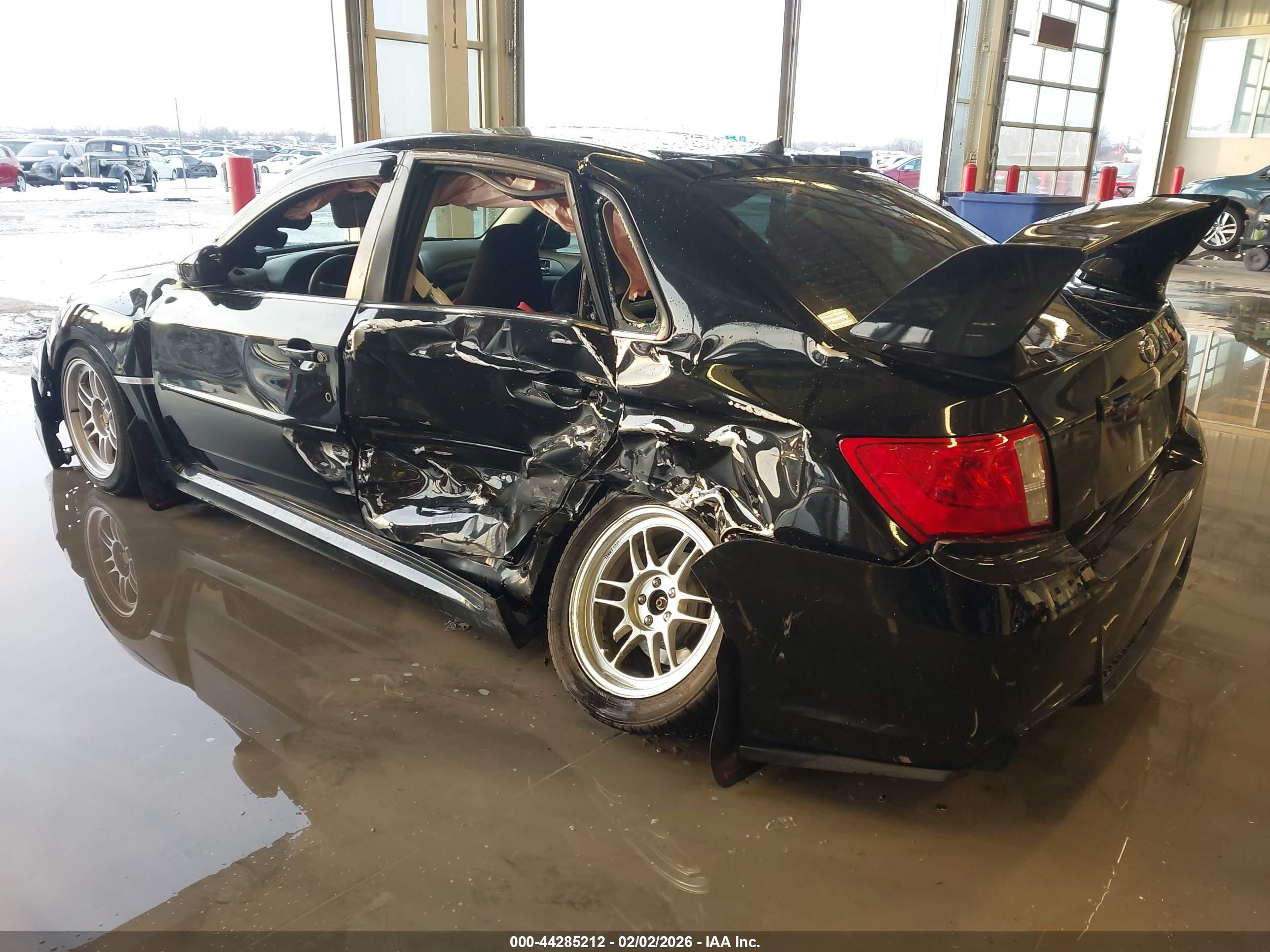 2014 Subaru Impreza Wrx Premium Черный vin: JF1GV7F61EG005409