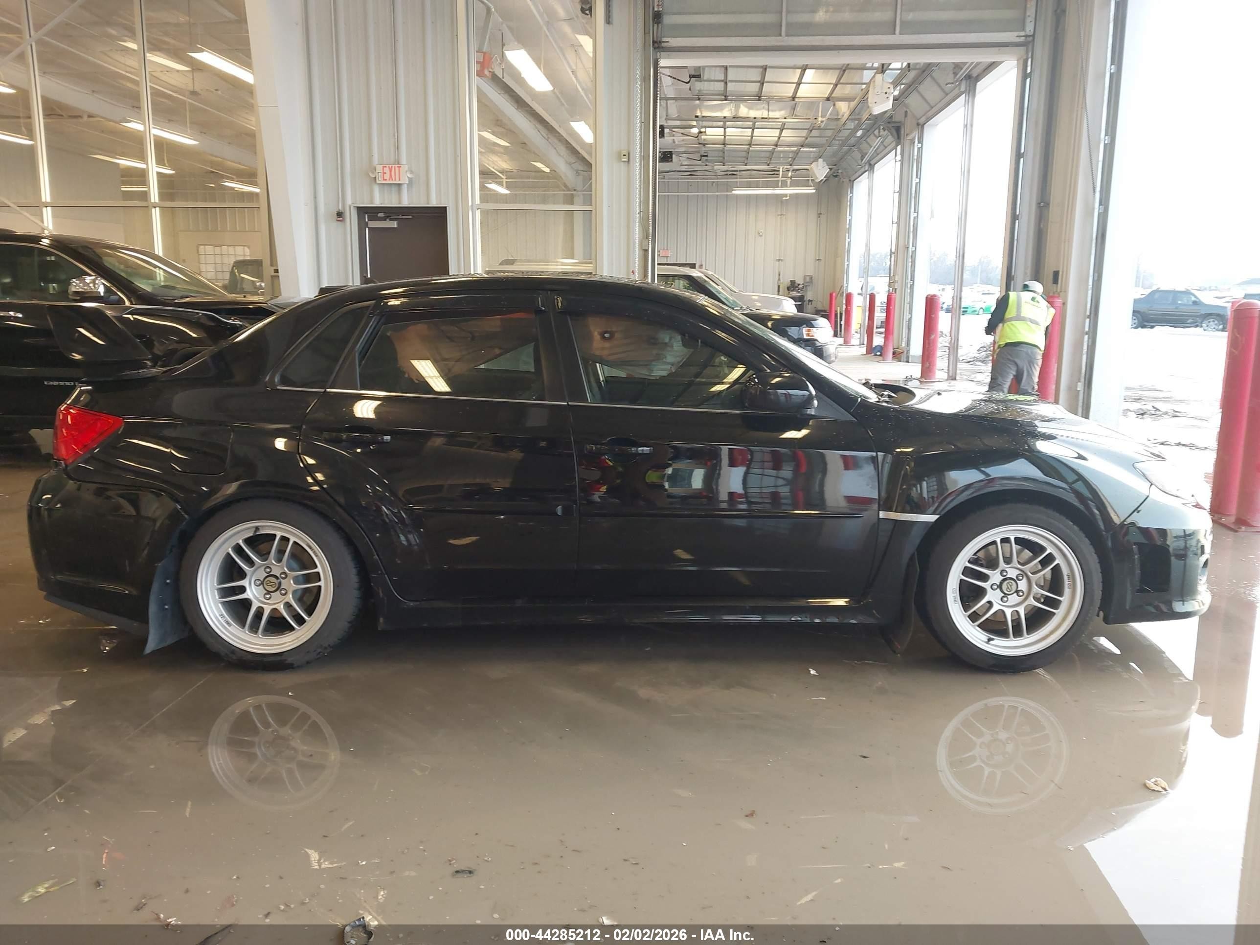 2014 Subaru Impreza Wrx Premium Черный vin: JF1GV7F61EG005409
