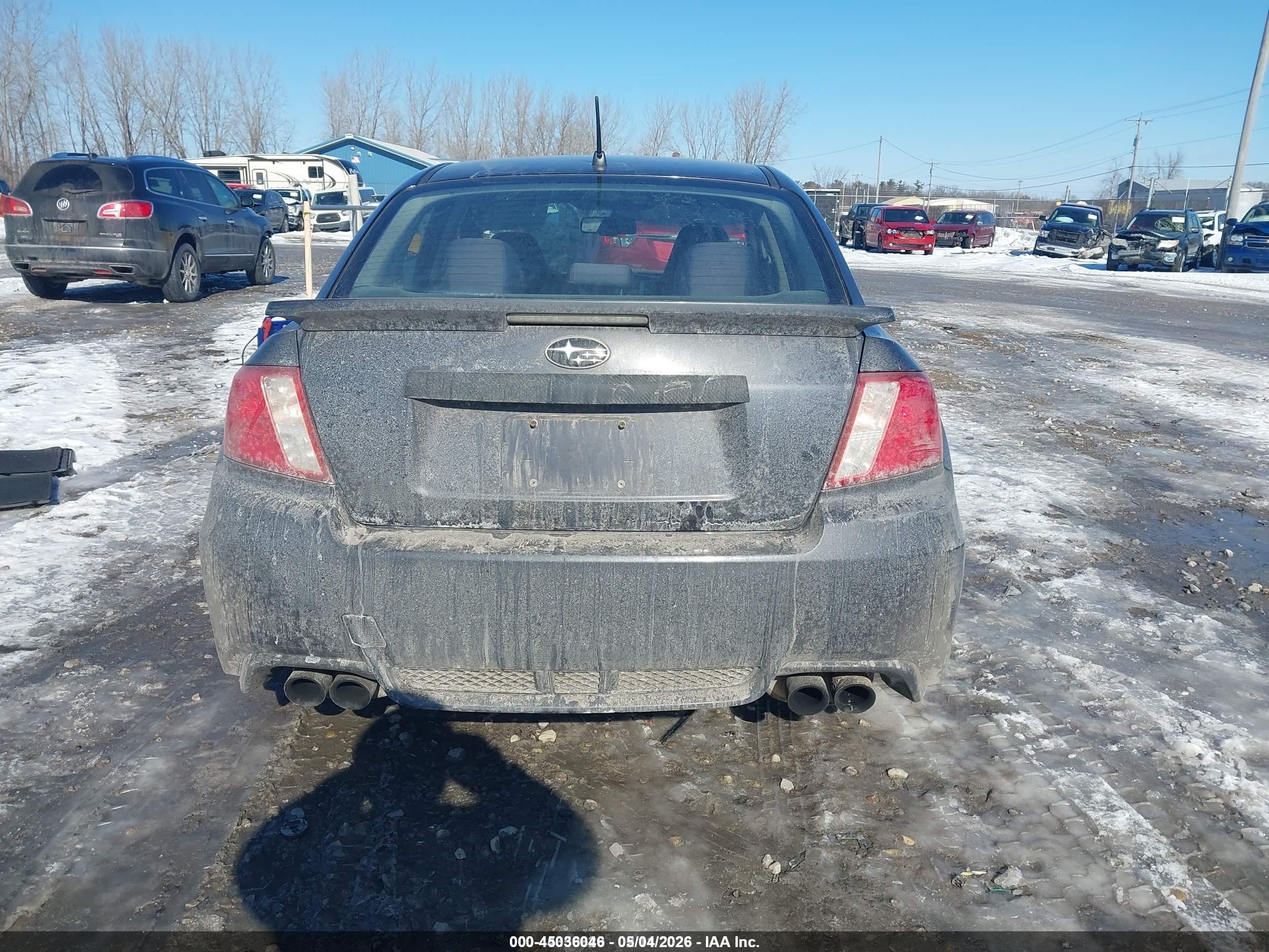 2011 Subaru Impreza Wrx Premium Black vin: JF1GV7F62BG520916