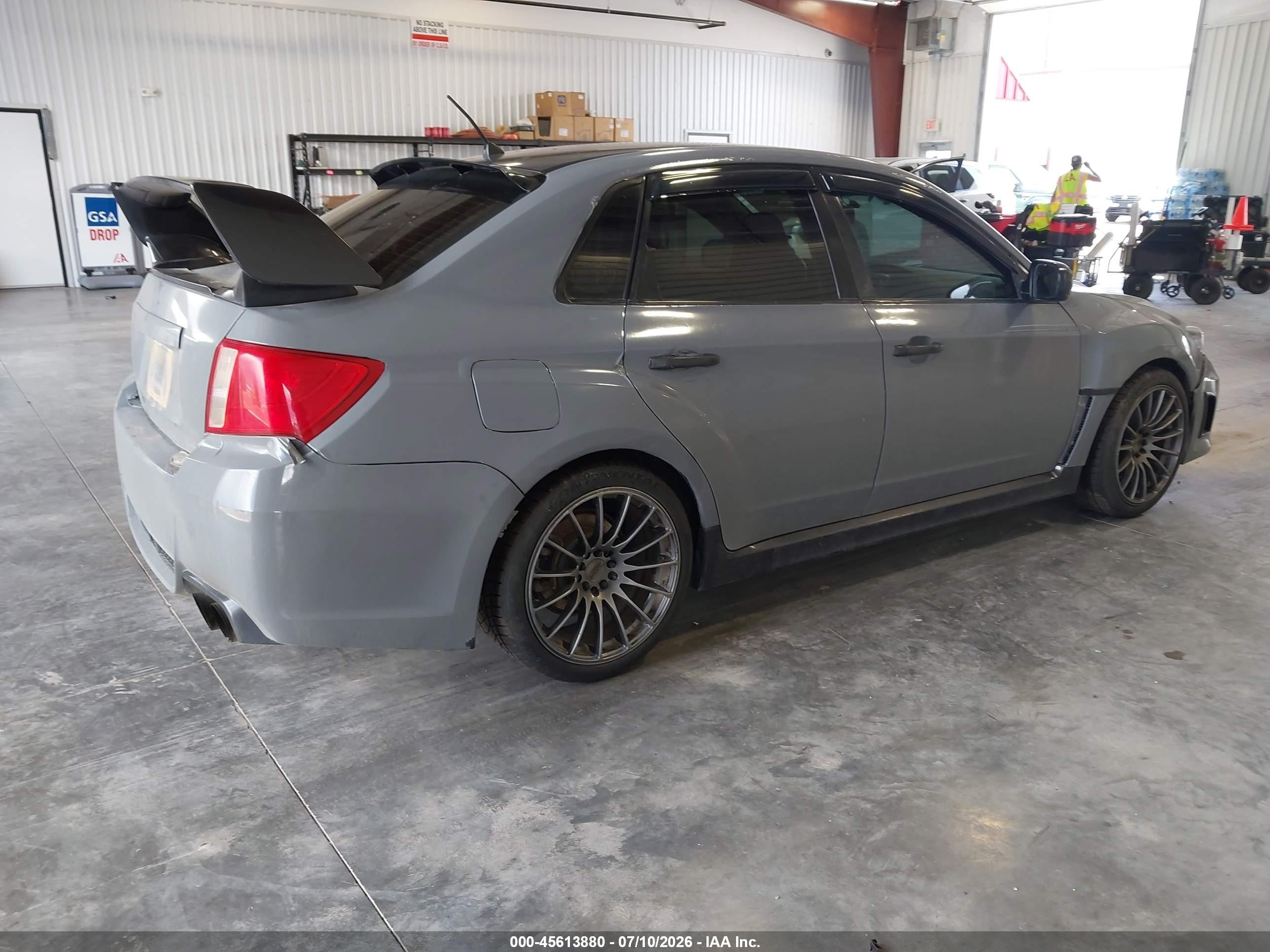 2012 Subaru Impreza Wrx Premium Серый vin: JF1GV7F62CG002189