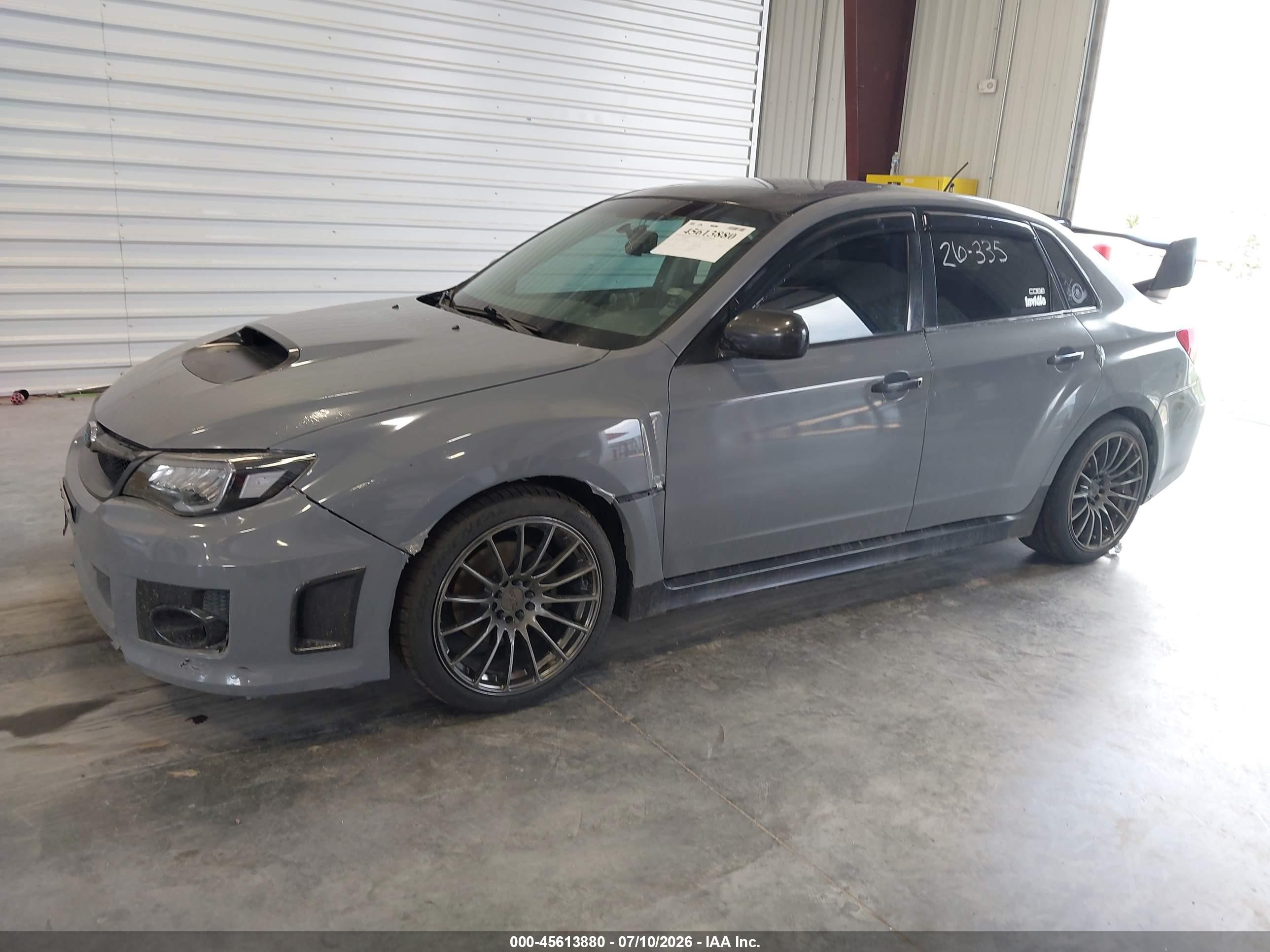 2012 Subaru Impreza Wrx Premium Серый vin: JF1GV7F62CG002189