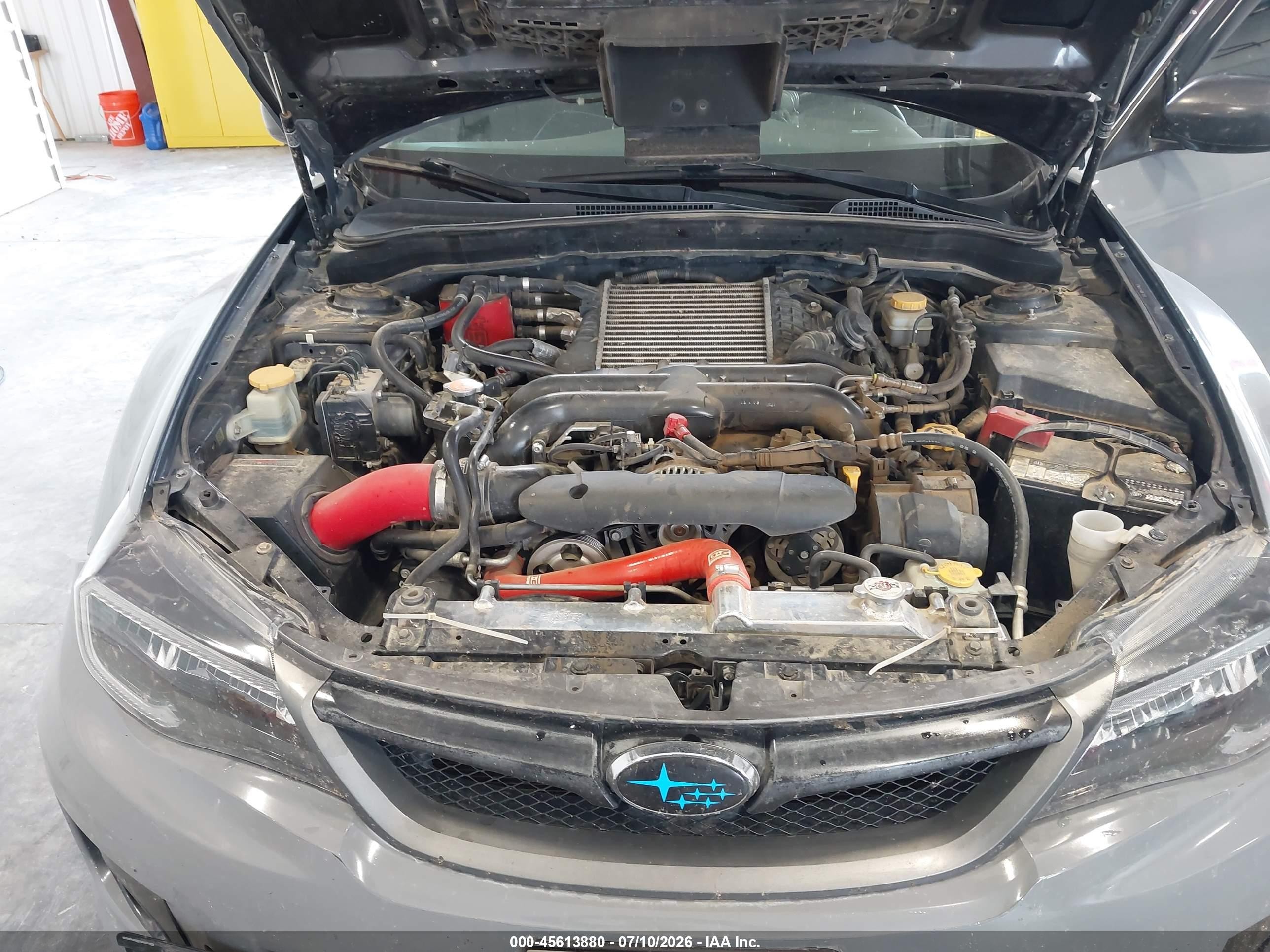 2012 Subaru Impreza Wrx Premium Серый vin: JF1GV7F62CG002189