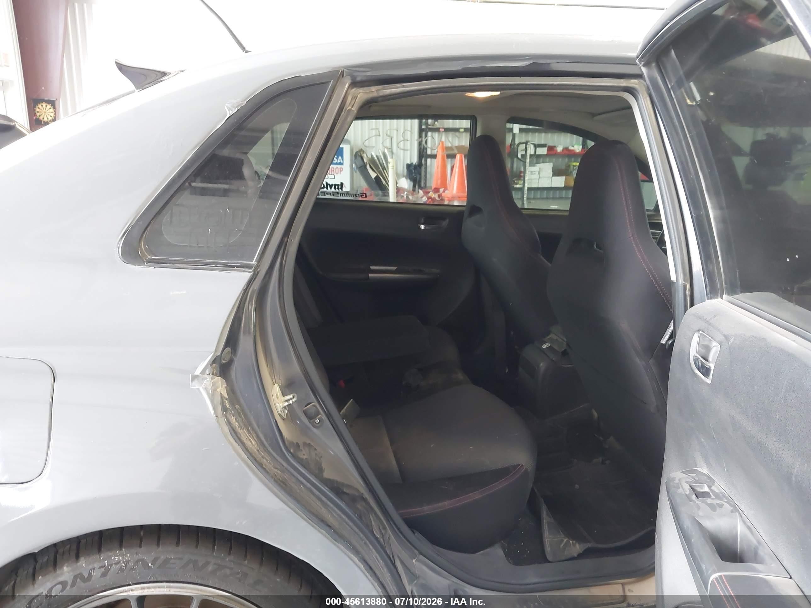 2012 Subaru Impreza Wrx Premium Серый vin: JF1GV7F62CG002189