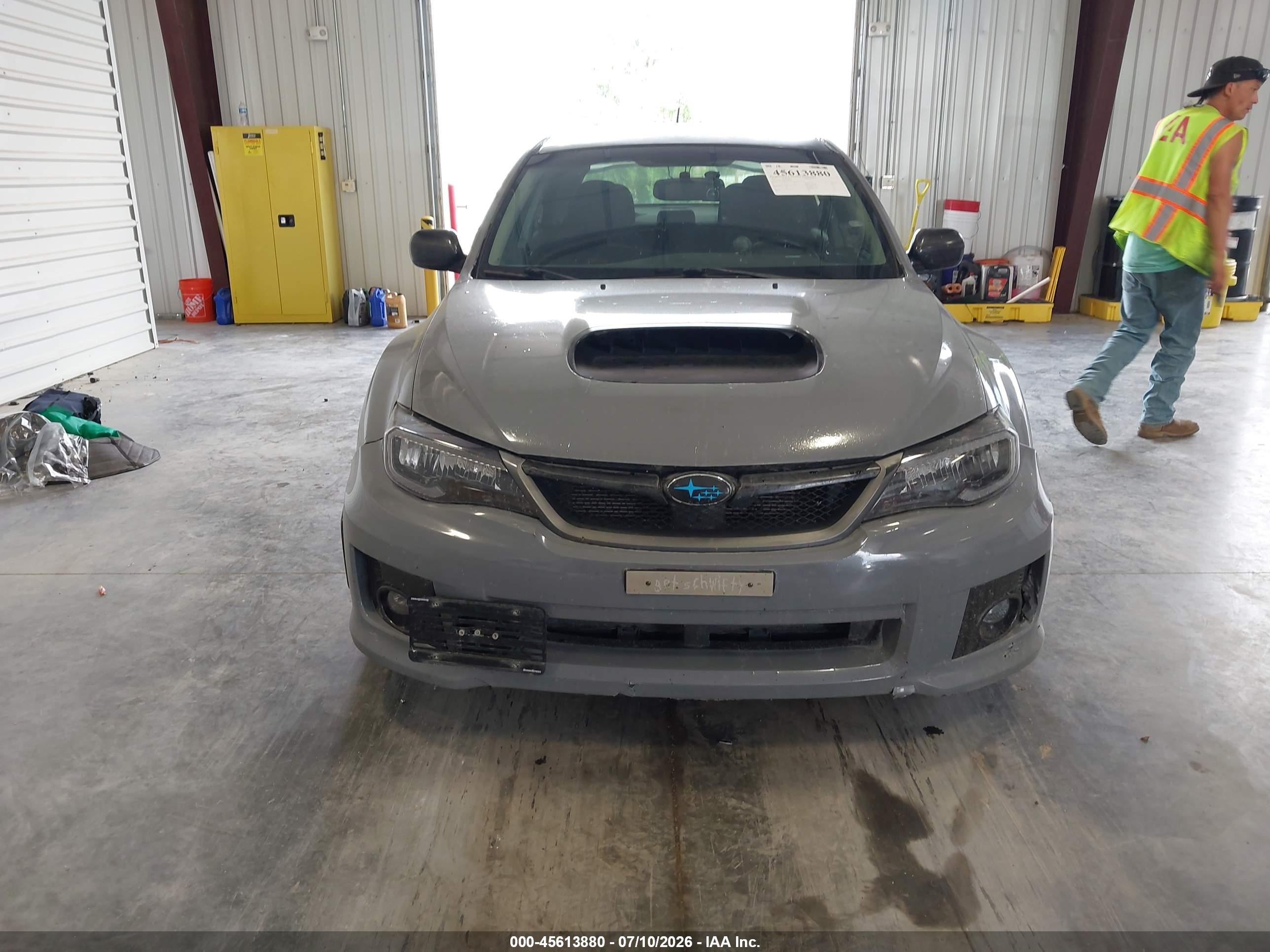 2012 Subaru Impreza Wrx Premium Серый vin: JF1GV7F62CG002189