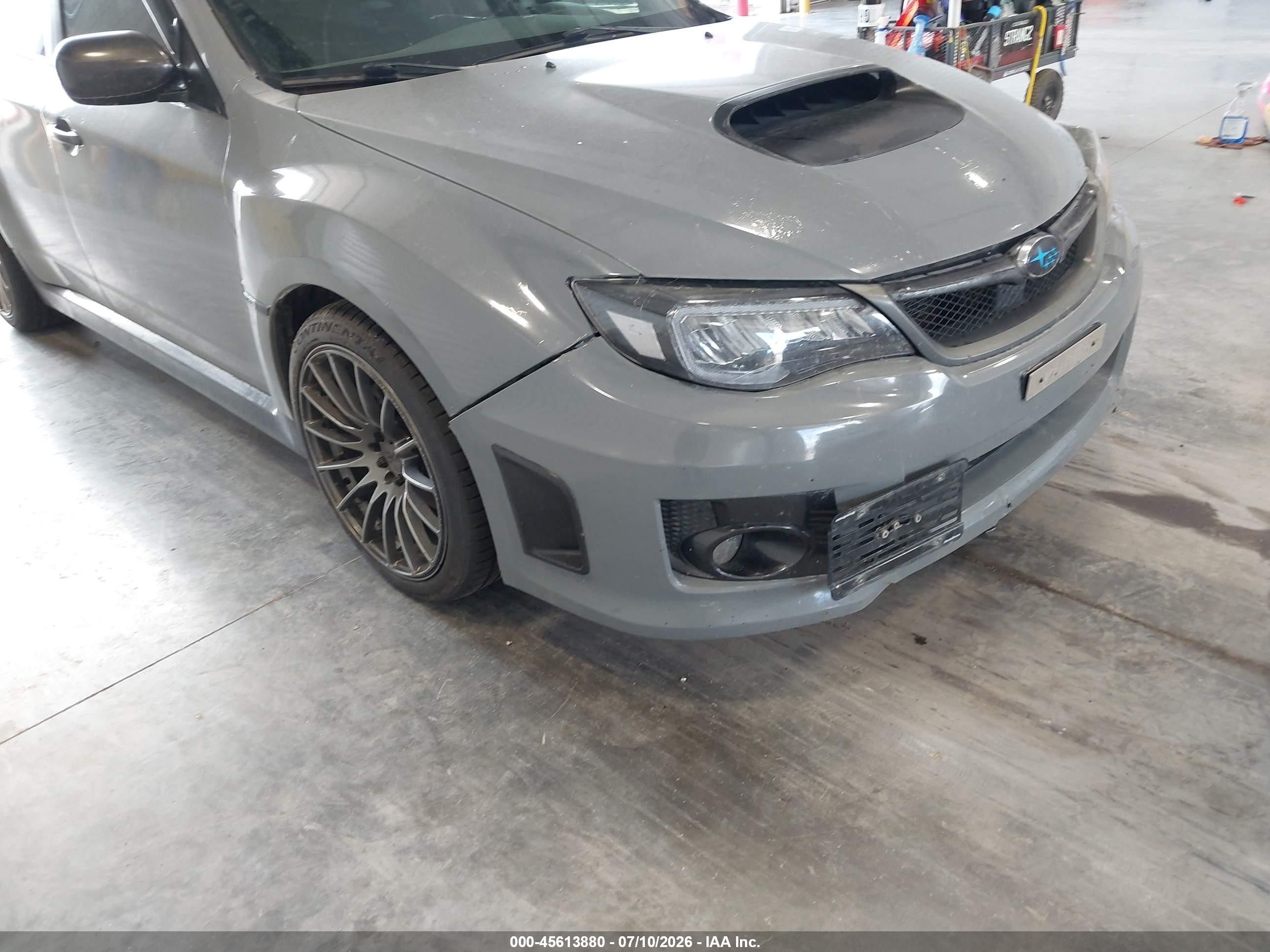 2012 Subaru Impreza Wrx Premium Серый vin: JF1GV7F62CG002189