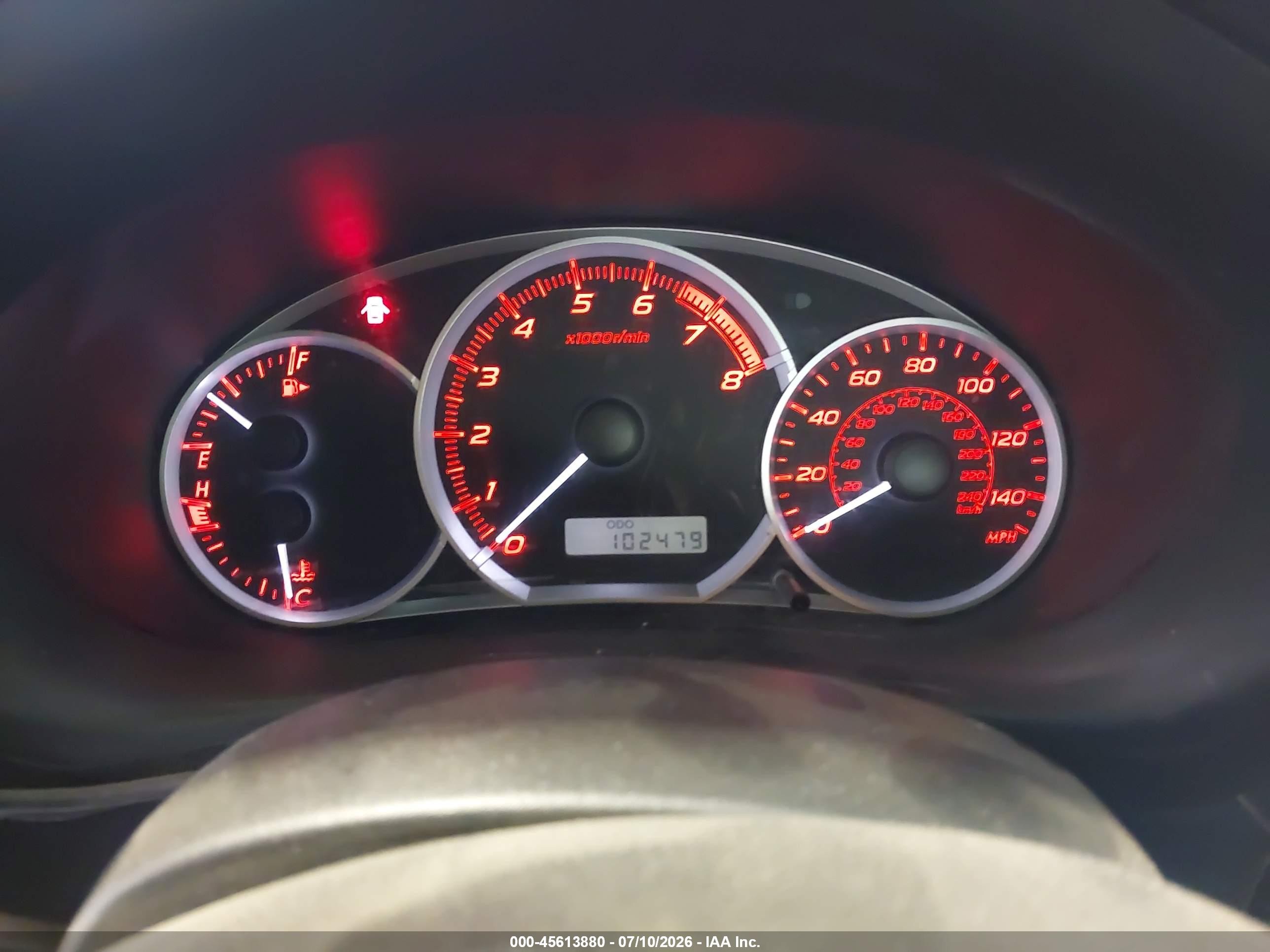 2012 Subaru Impreza Wrx Premium Серый vin: JF1GV7F62CG002189