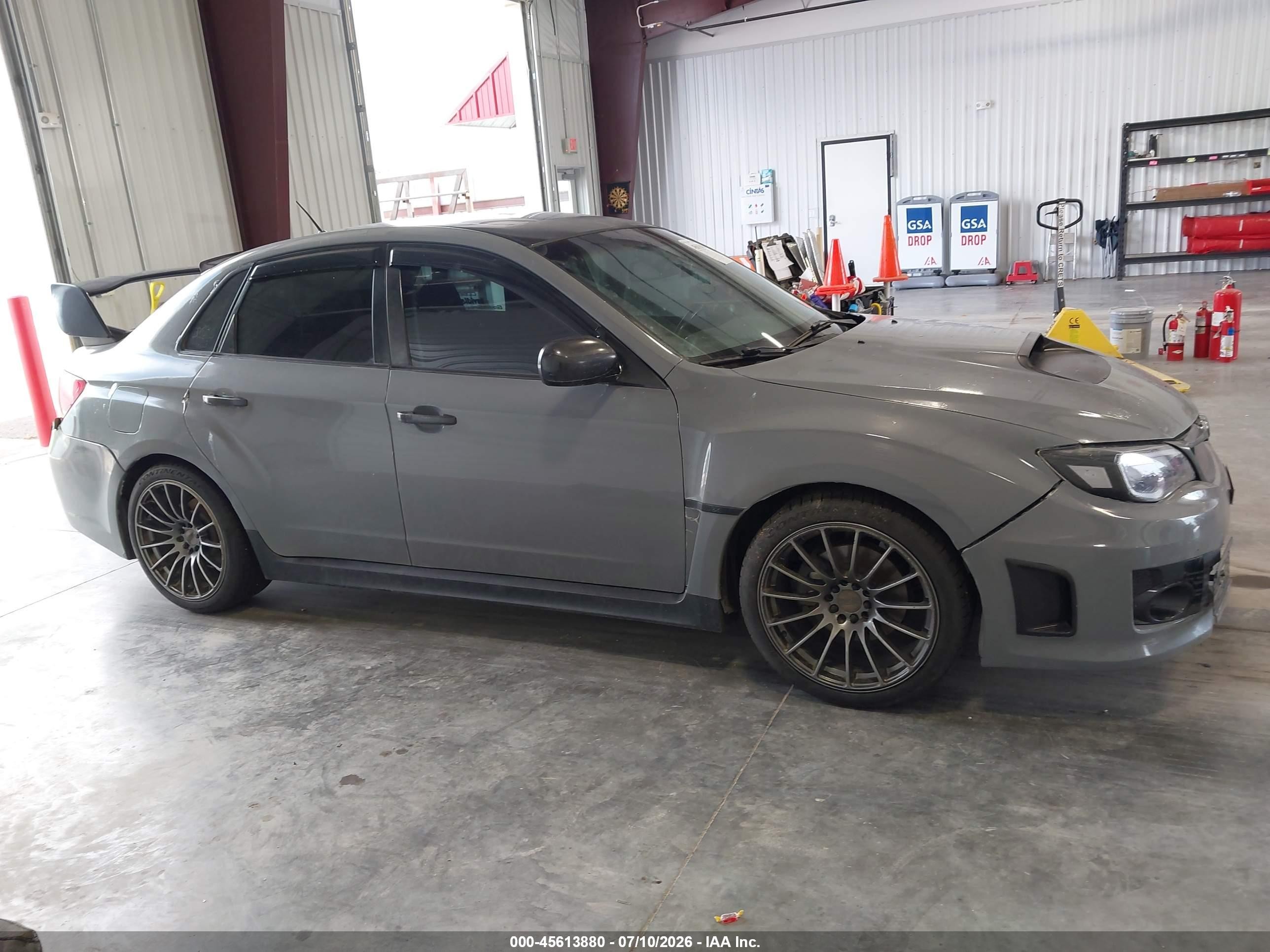 2012 Subaru Impreza Wrx Premium Серый vin: JF1GV7F62CG002189