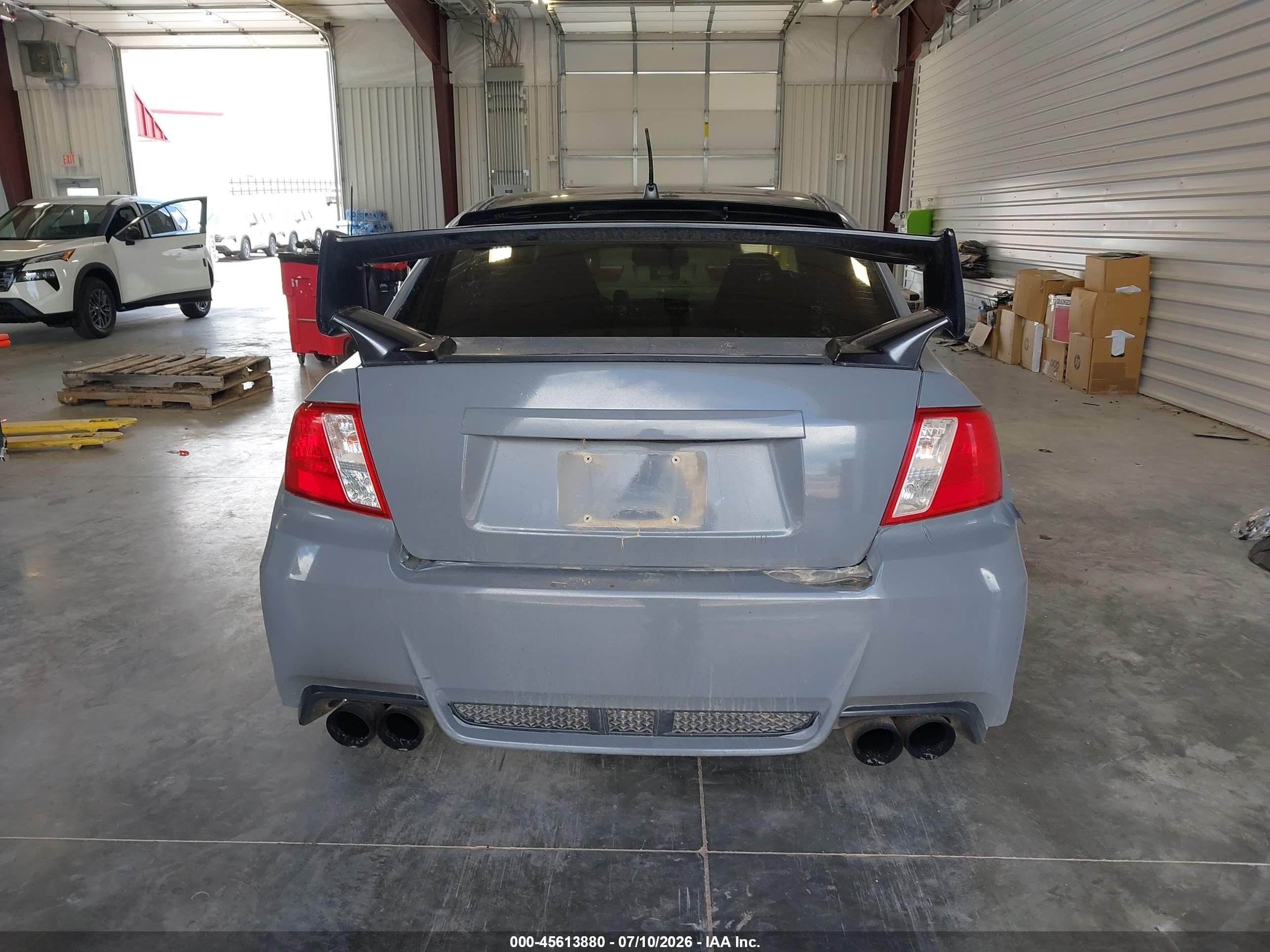 2012 Subaru Impreza Wrx Premium Серый vin: JF1GV7F62CG002189