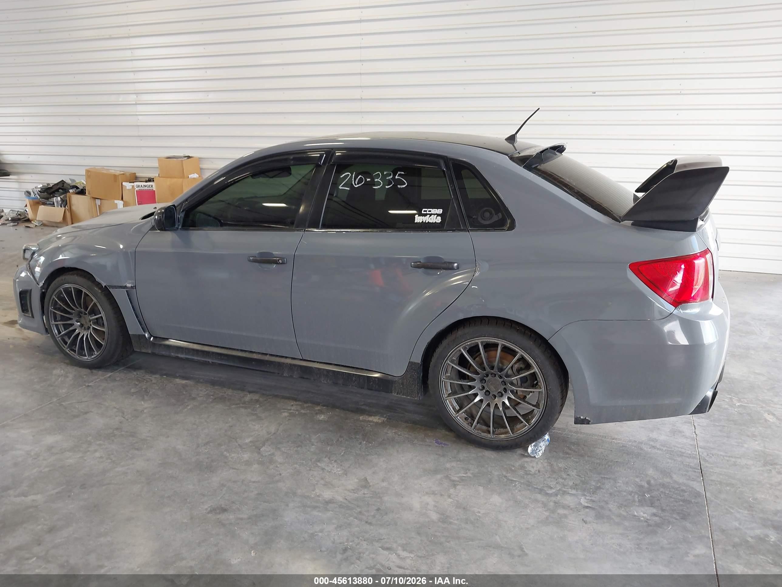 2012 Subaru Impreza Wrx Premium Серый vin: JF1GV7F62CG002189