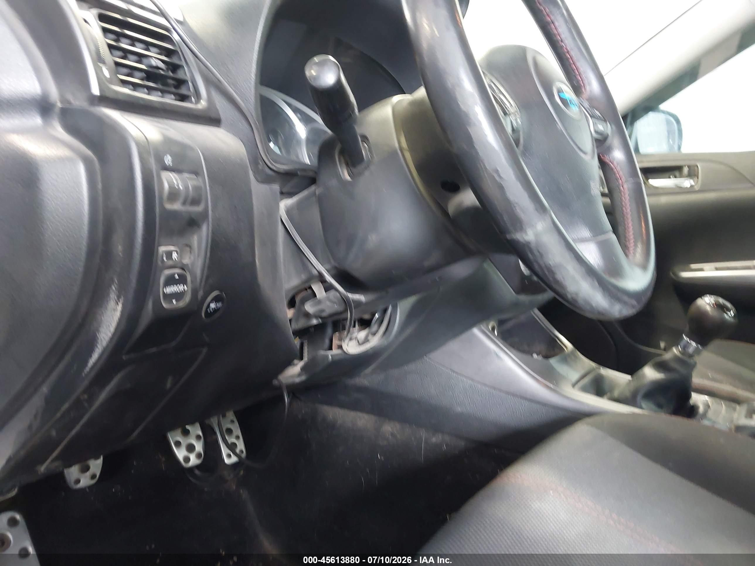 2012 Subaru Impreza Wrx Premium Серый vin: JF1GV7F62CG002189