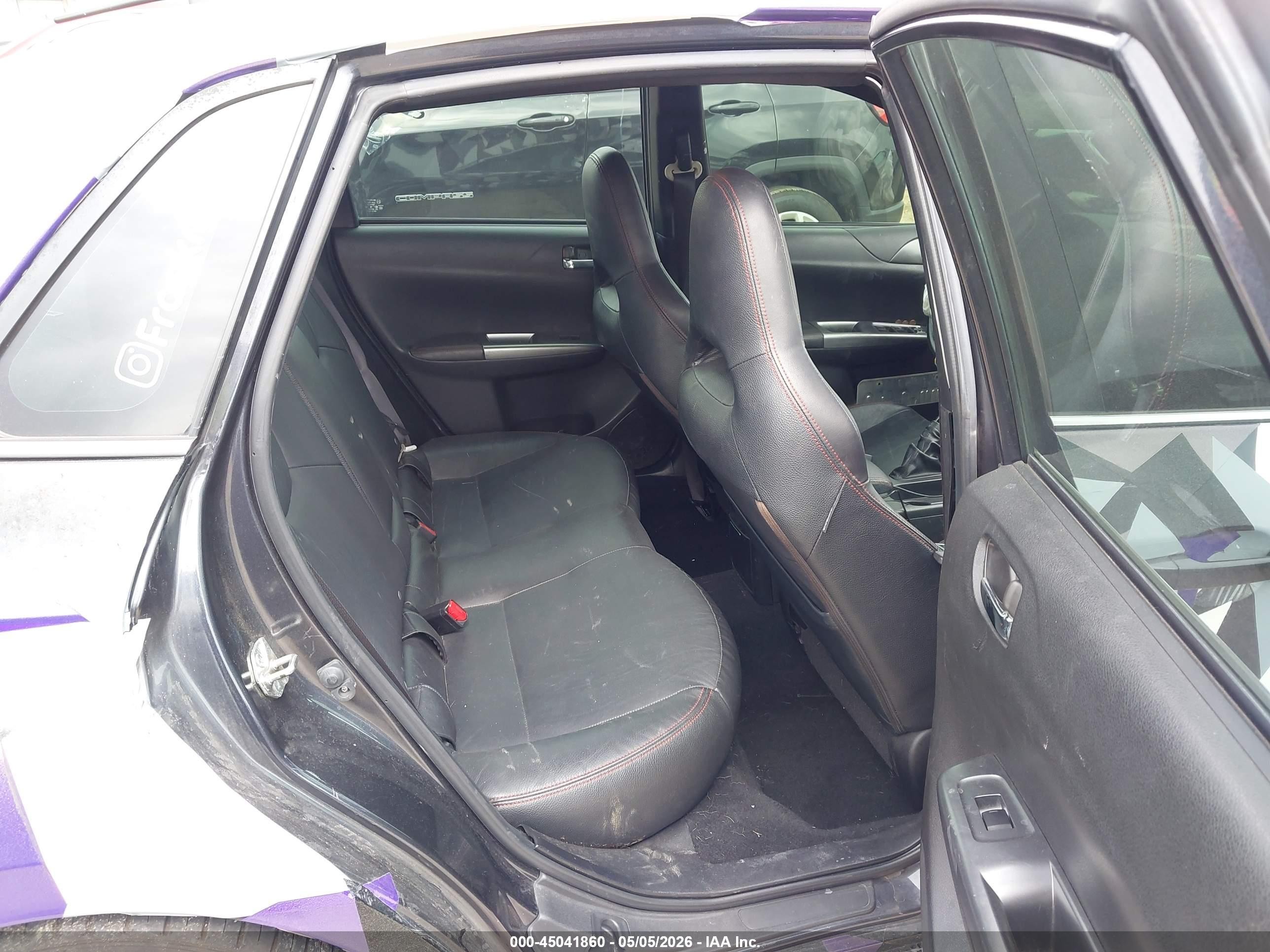 2013 Subaru Impreza Wrx Limited Серый vin: JF1GV7F62DG024209