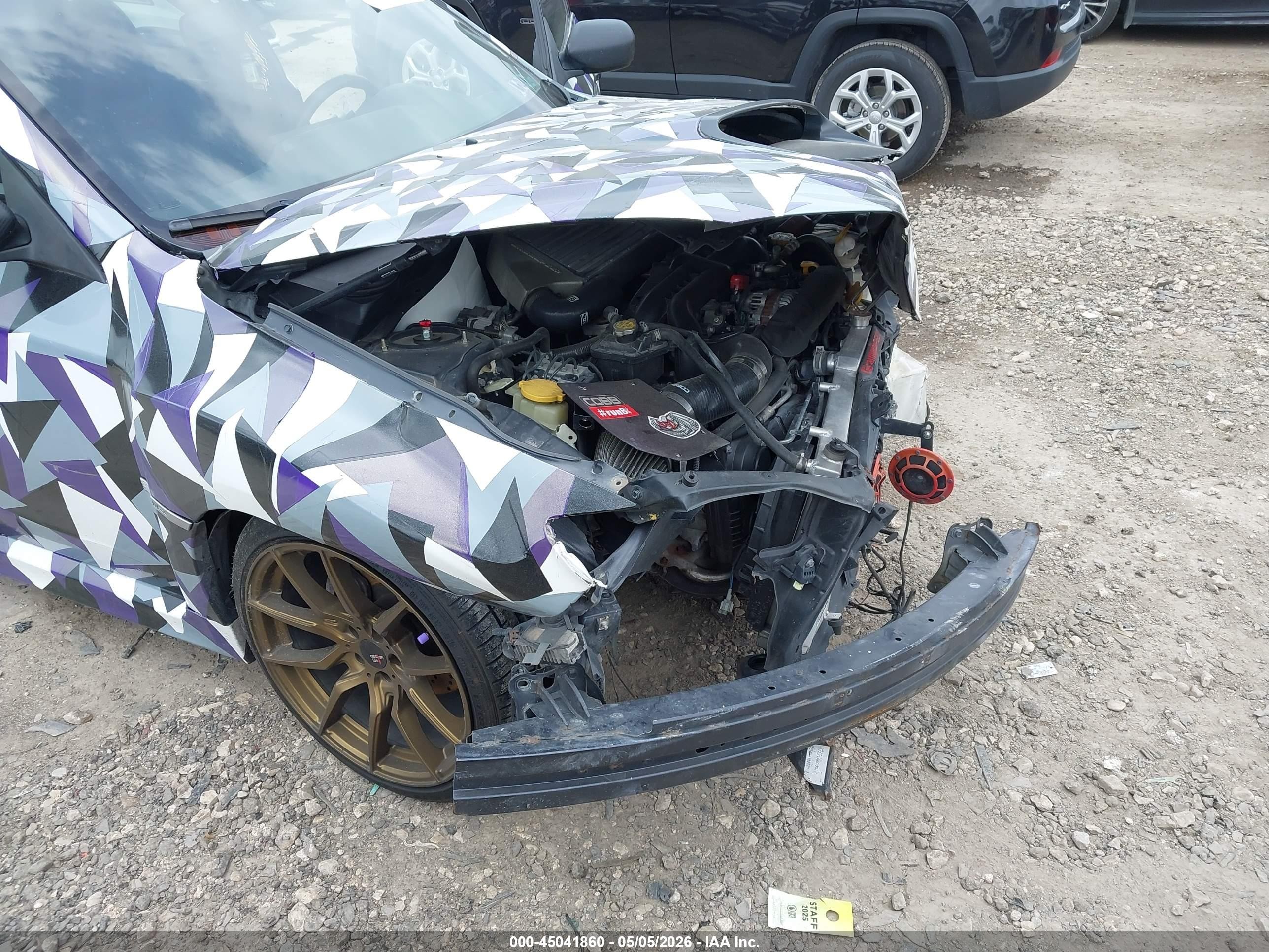 2013 Subaru Impreza Wrx Limited Серый vin: JF1GV7F62DG024209