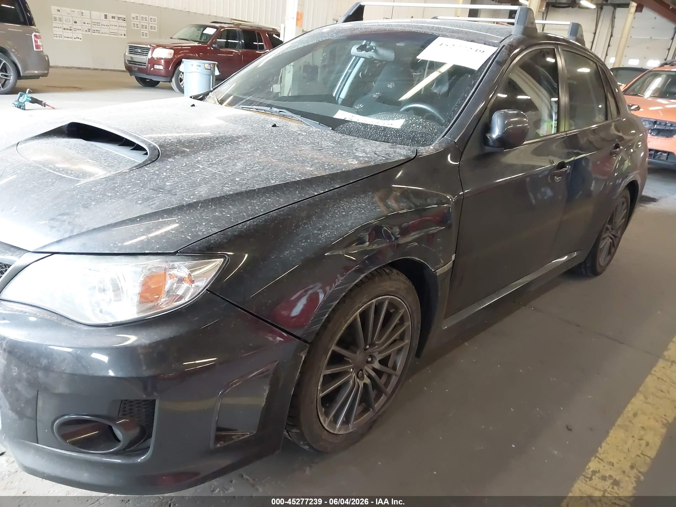 2013 Subaru Impreza Wrx Premium Black vin: JF1GV7F62DG029846