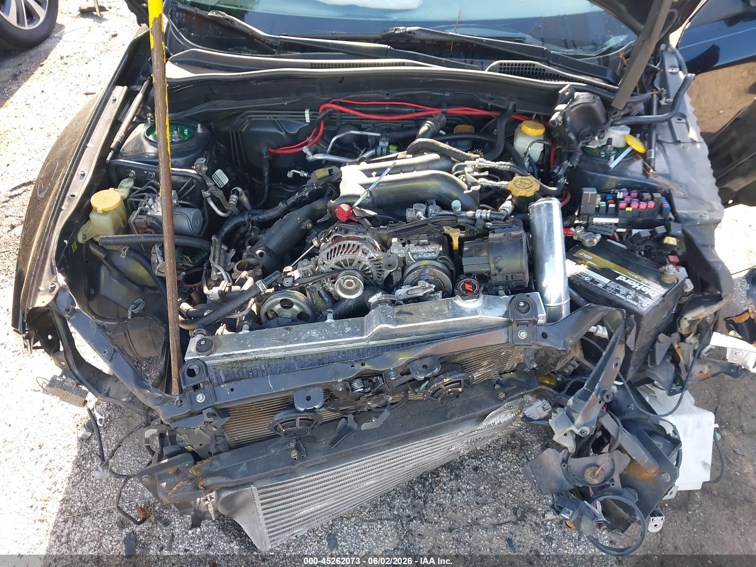 2013 Subaru Impreza Wrx Premium Черный vin: JF1GV7F63DG024817