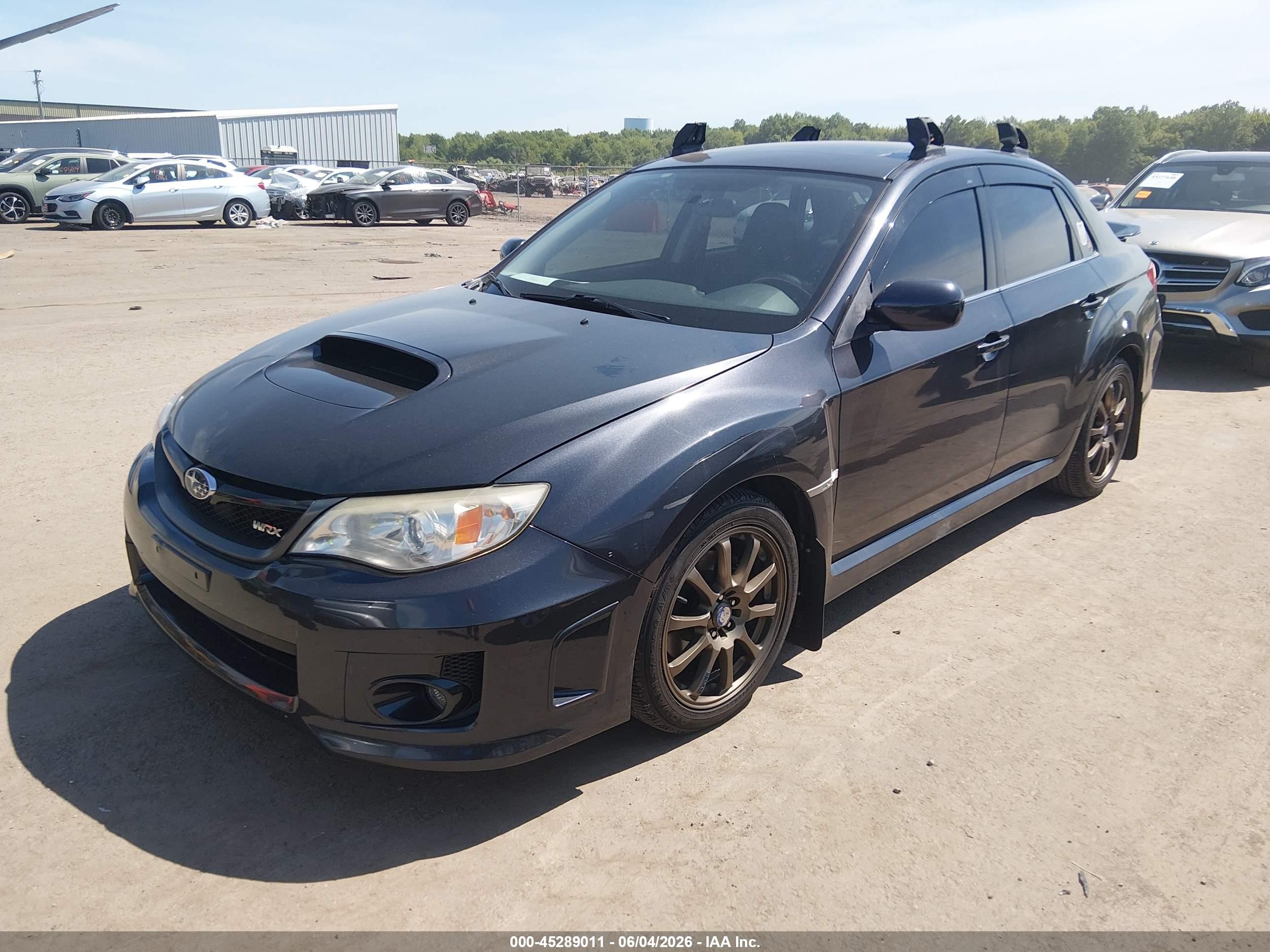 2014 Subaru Impreza Wrx Premium Серый vin: JF1GV7F63EG004228
