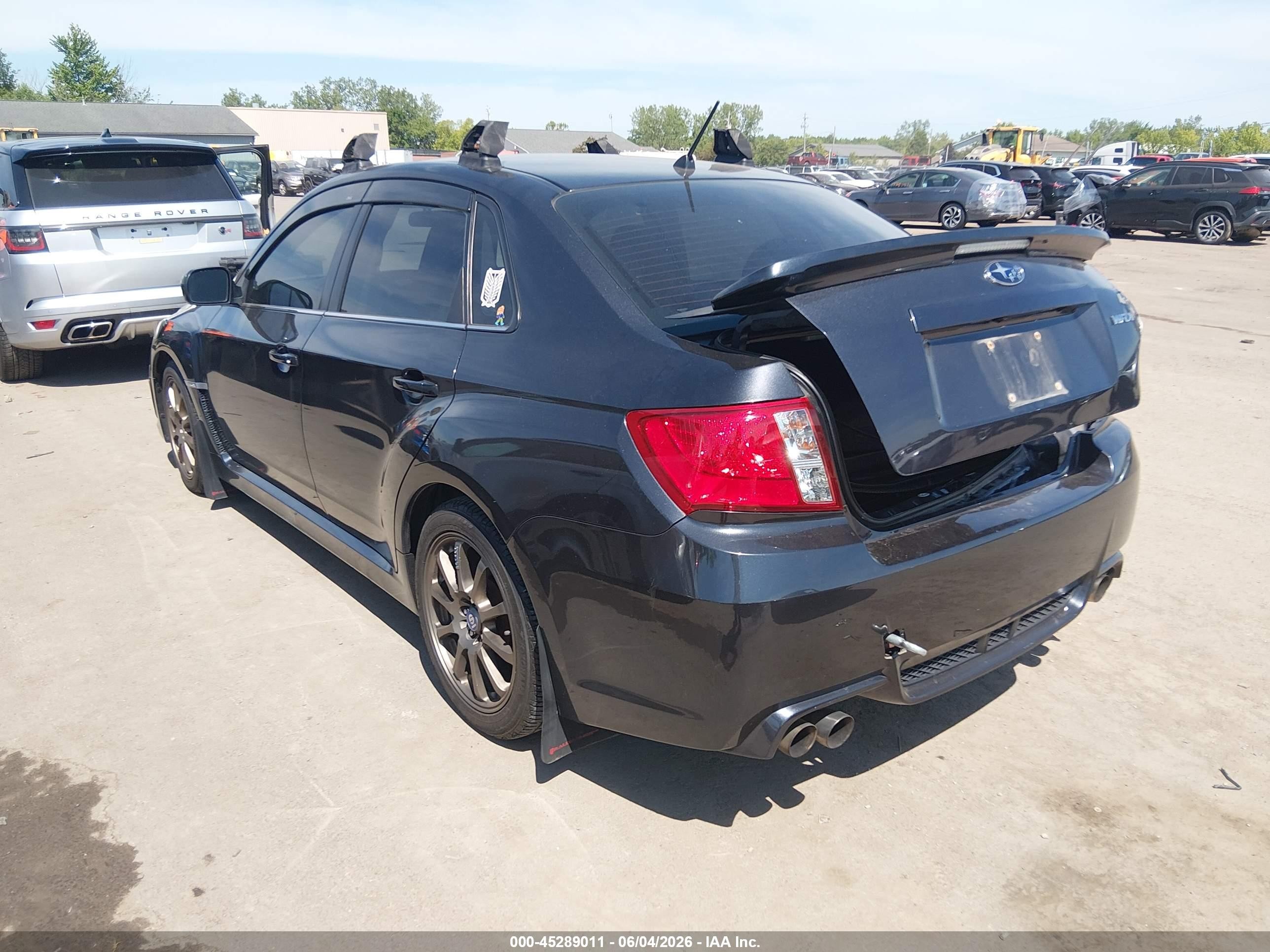 2014 Subaru Impreza Wrx Premium Серый vin: JF1GV7F63EG004228