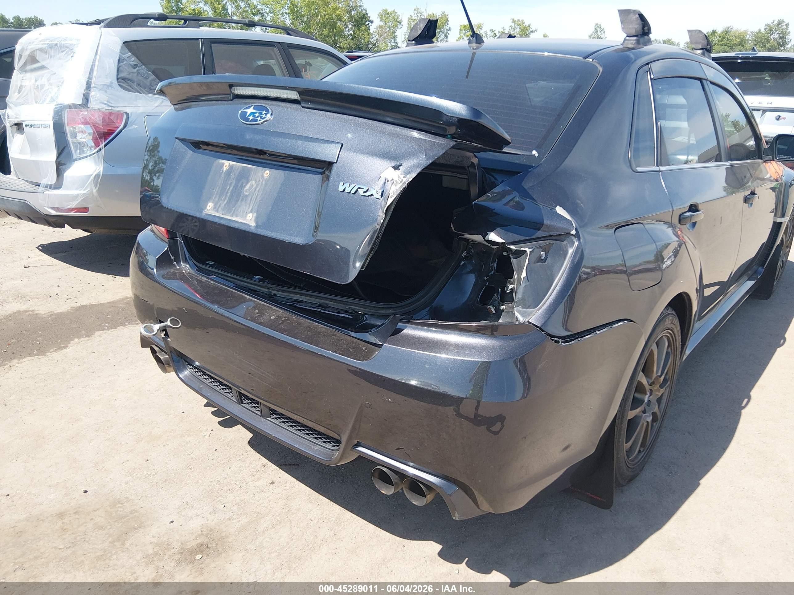 2014 Subaru Impreza Wrx Premium Серый vin: JF1GV7F63EG004228