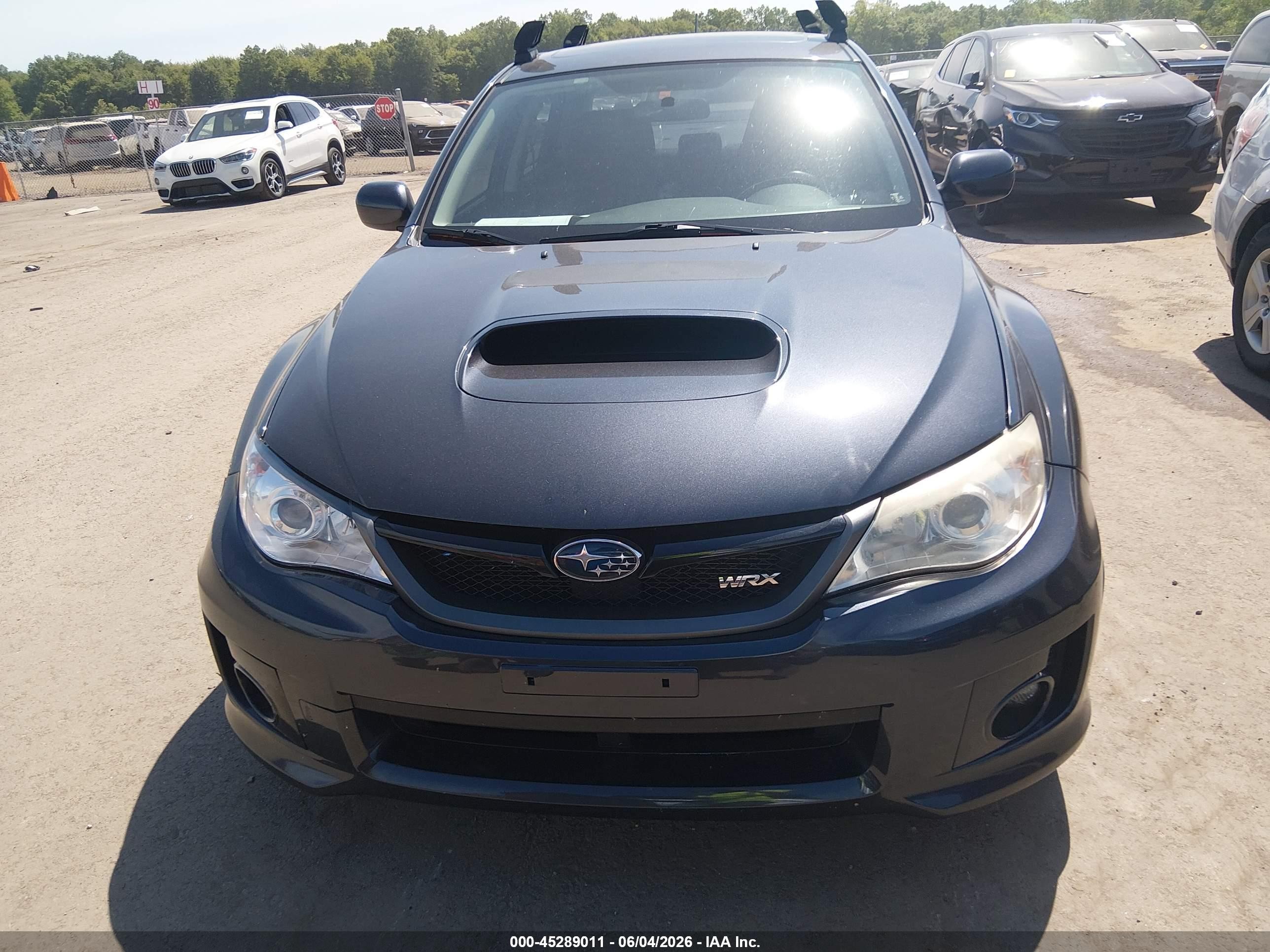 2014 Subaru Impreza Wrx Premium Серый vin: JF1GV7F63EG004228