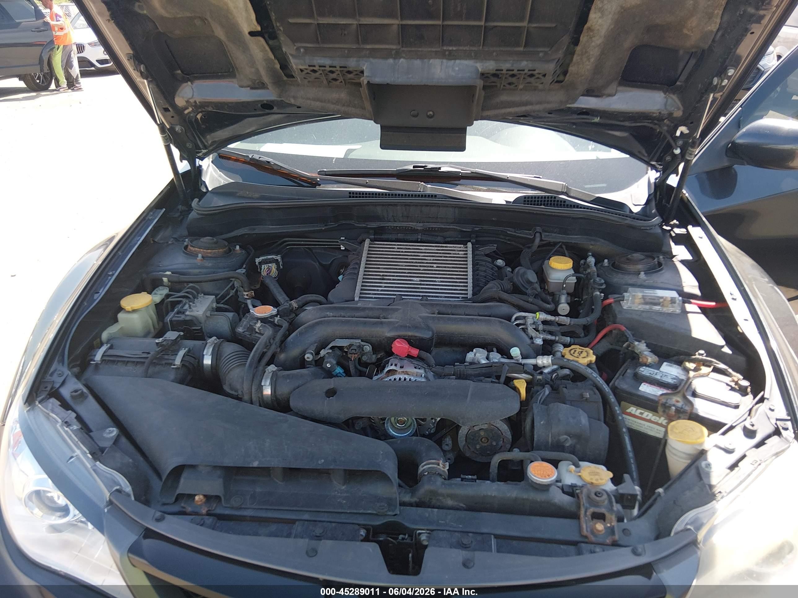2014 Subaru Impreza Wrx Premium Серый vin: JF1GV7F63EG004228