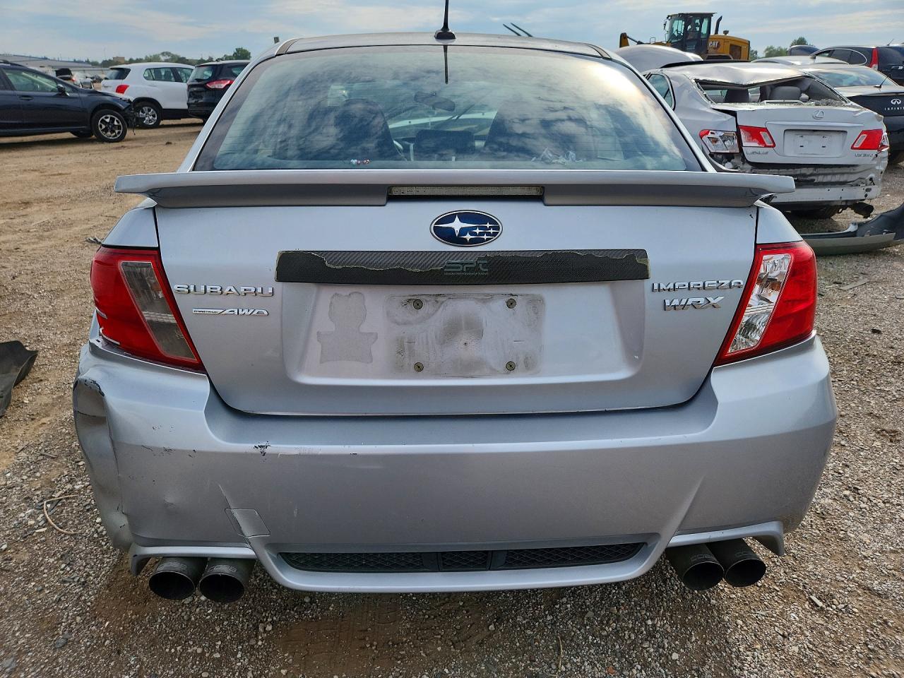 2014 Subaru Impreza Wrx Silver vin: JF1GV7F63EG012409