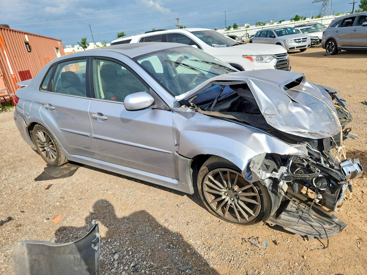 2014 Subaru Impreza Wrx Silver vin: JF1GV7F63EG012409