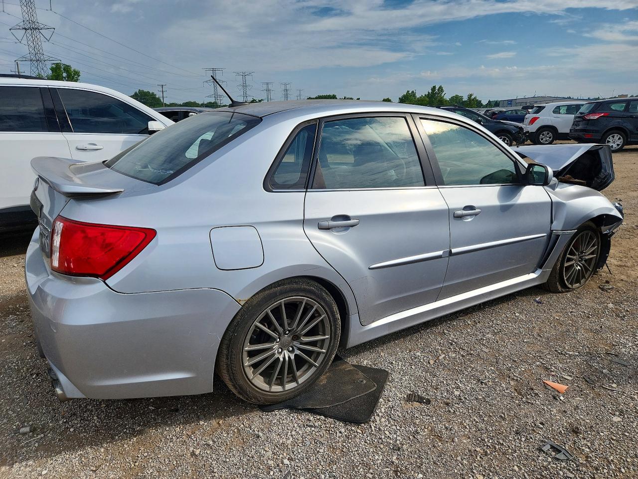 2014 Subaru Impreza Wrx Silver vin: JF1GV7F63EG012409