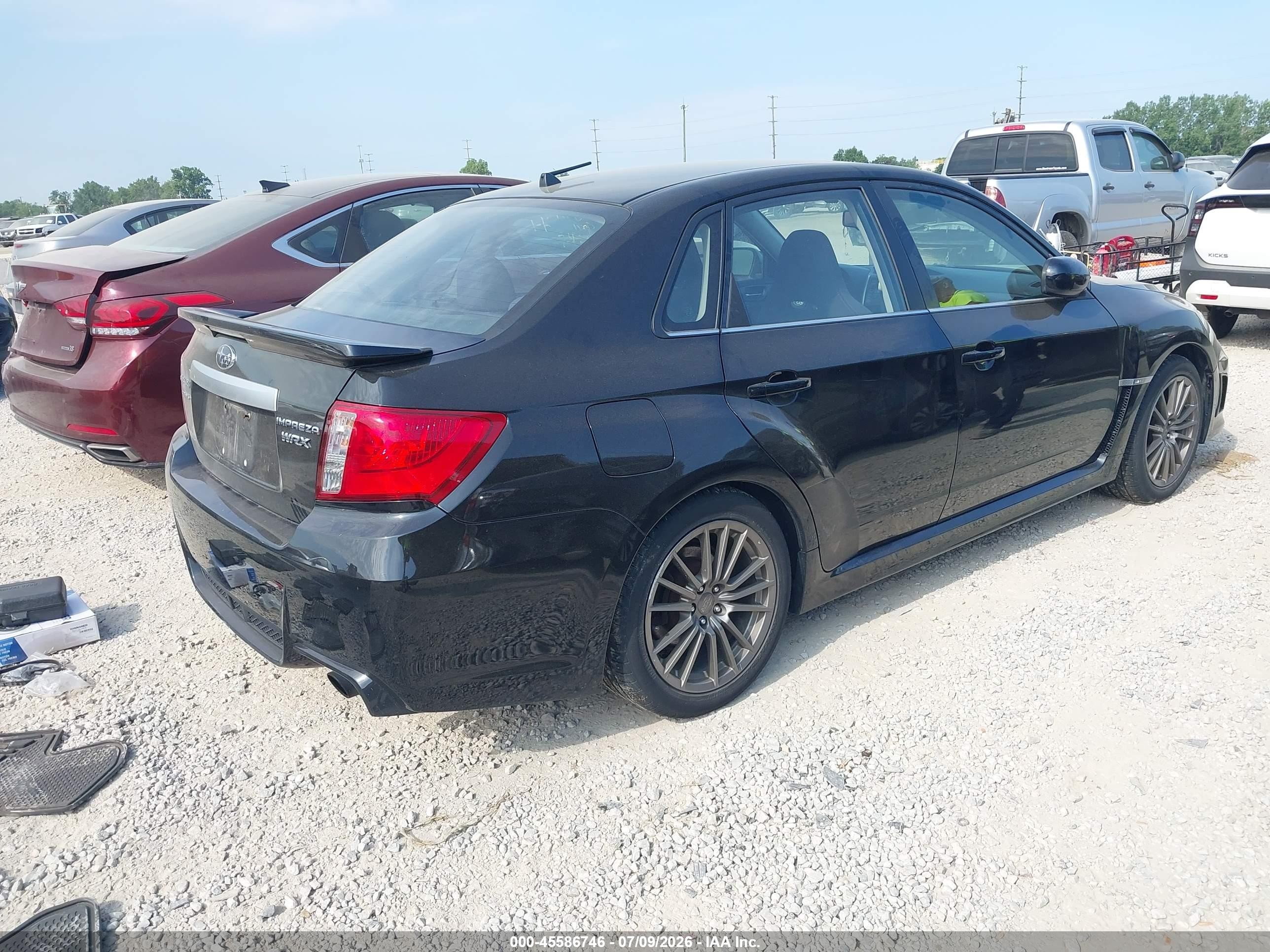 2011 Subaru Impreza Wrx Premium Black vin: JF1GV7F64BG505317