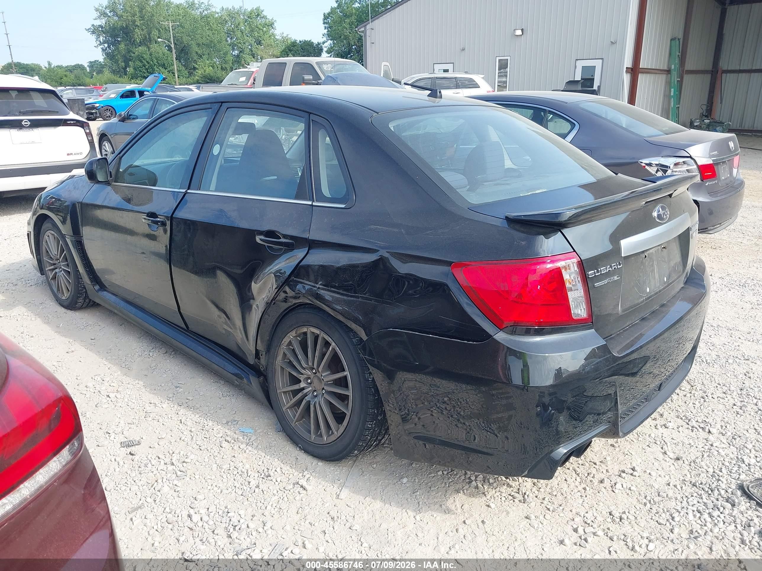 2011 Subaru Impreza Wrx Premium Black vin: JF1GV7F64BG505317