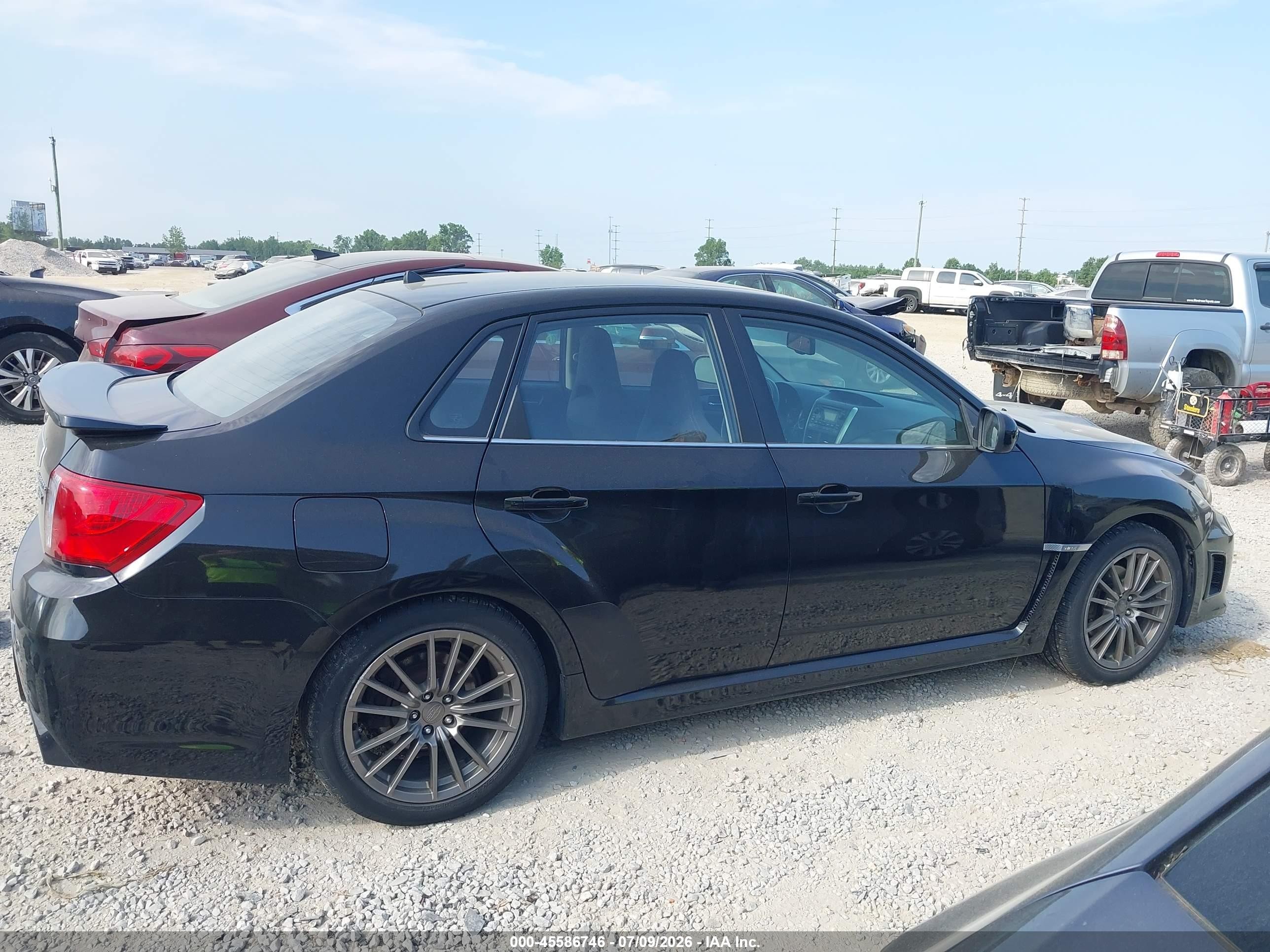 2011 Subaru Impreza Wrx Premium Black vin: JF1GV7F64BG505317