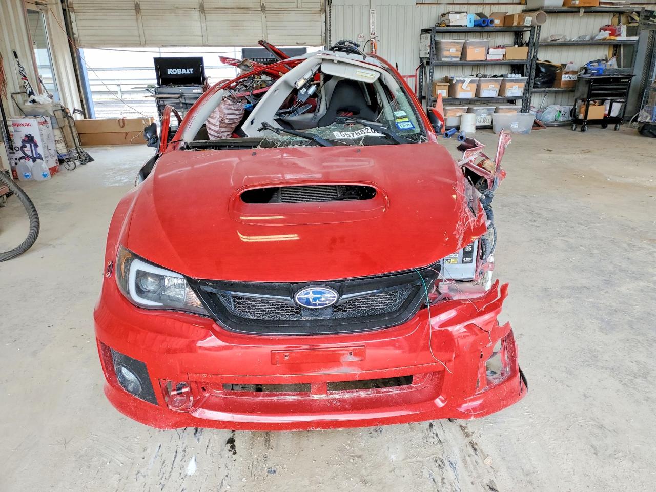 2011 Subaru Impreza Wrx Красный vin: JF1GV7F64BG505866