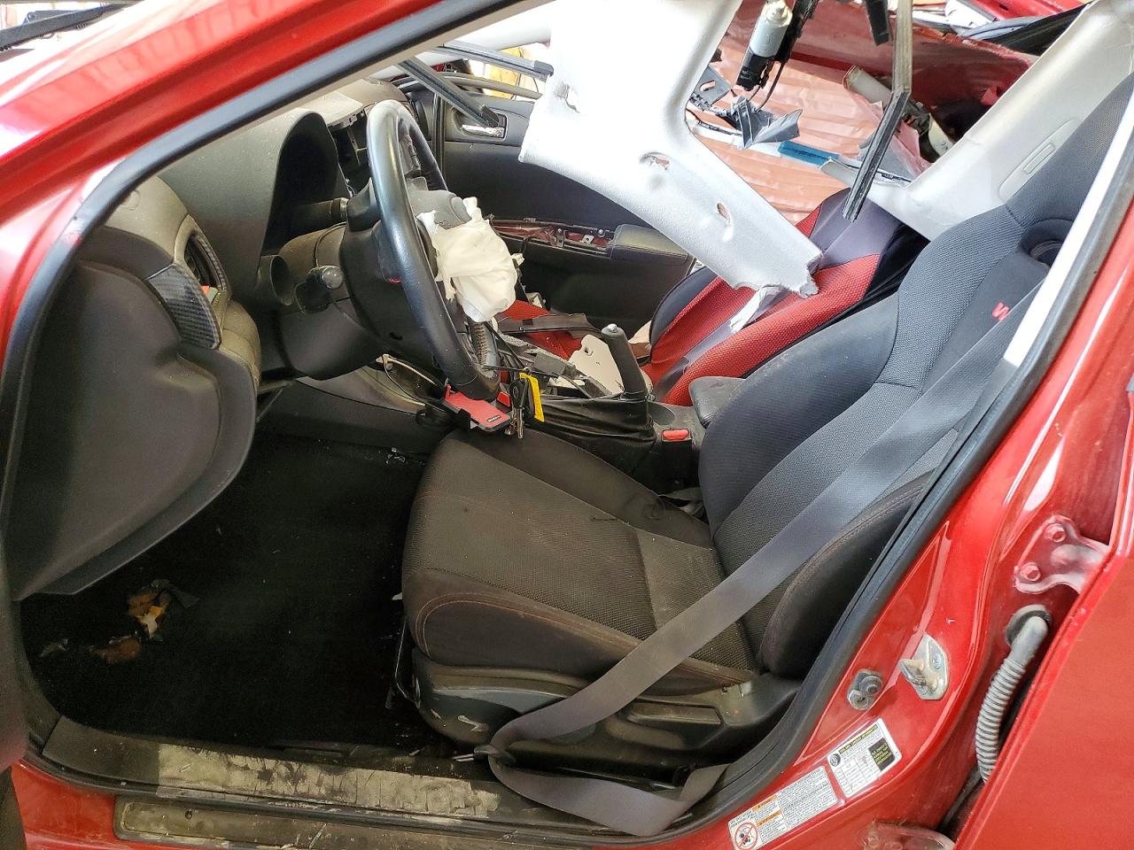 2011 Subaru Impreza Wrx Красный vin: JF1GV7F64BG505866