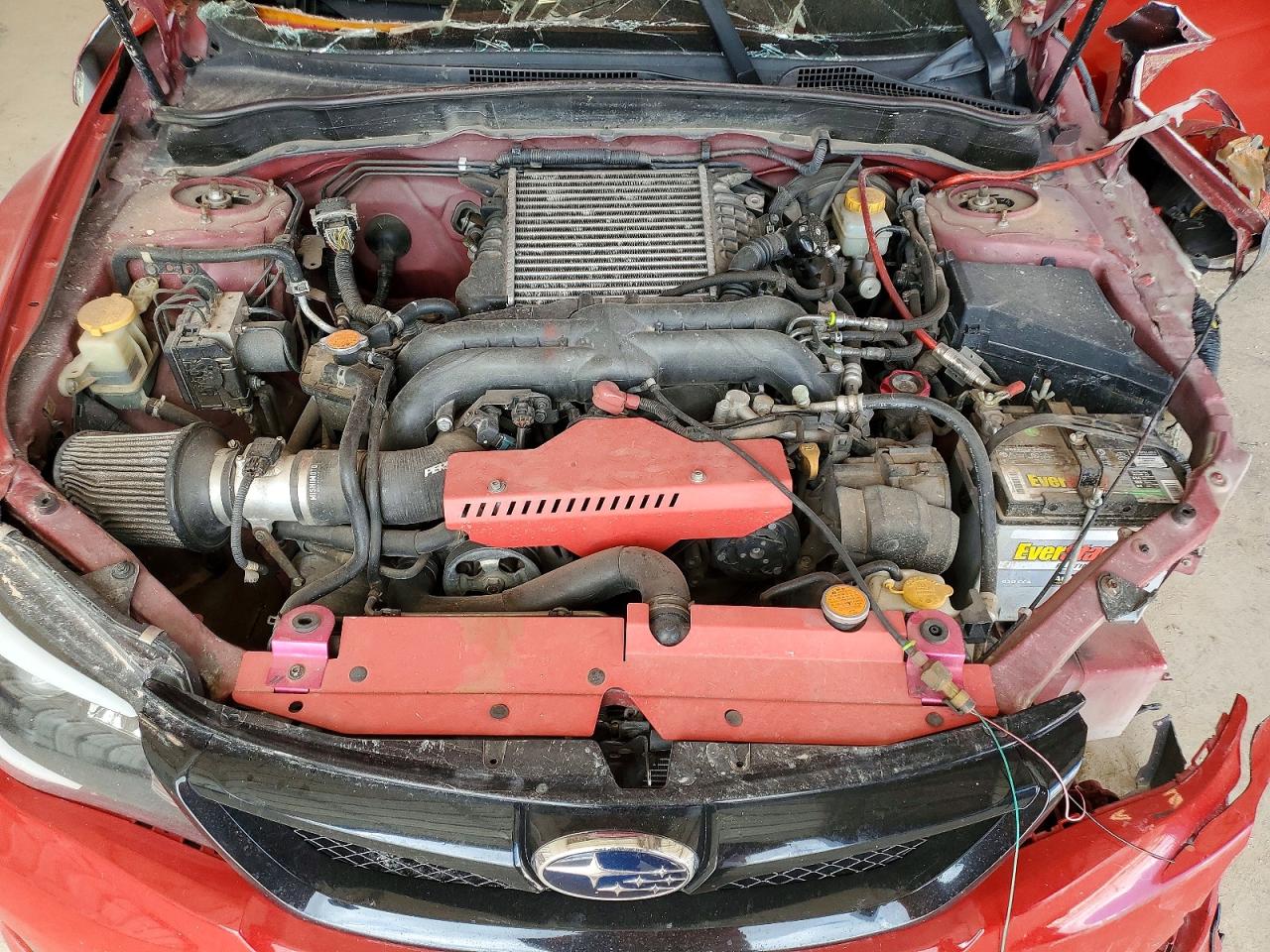 2011 Subaru Impreza Wrx Красный vin: JF1GV7F64BG505866