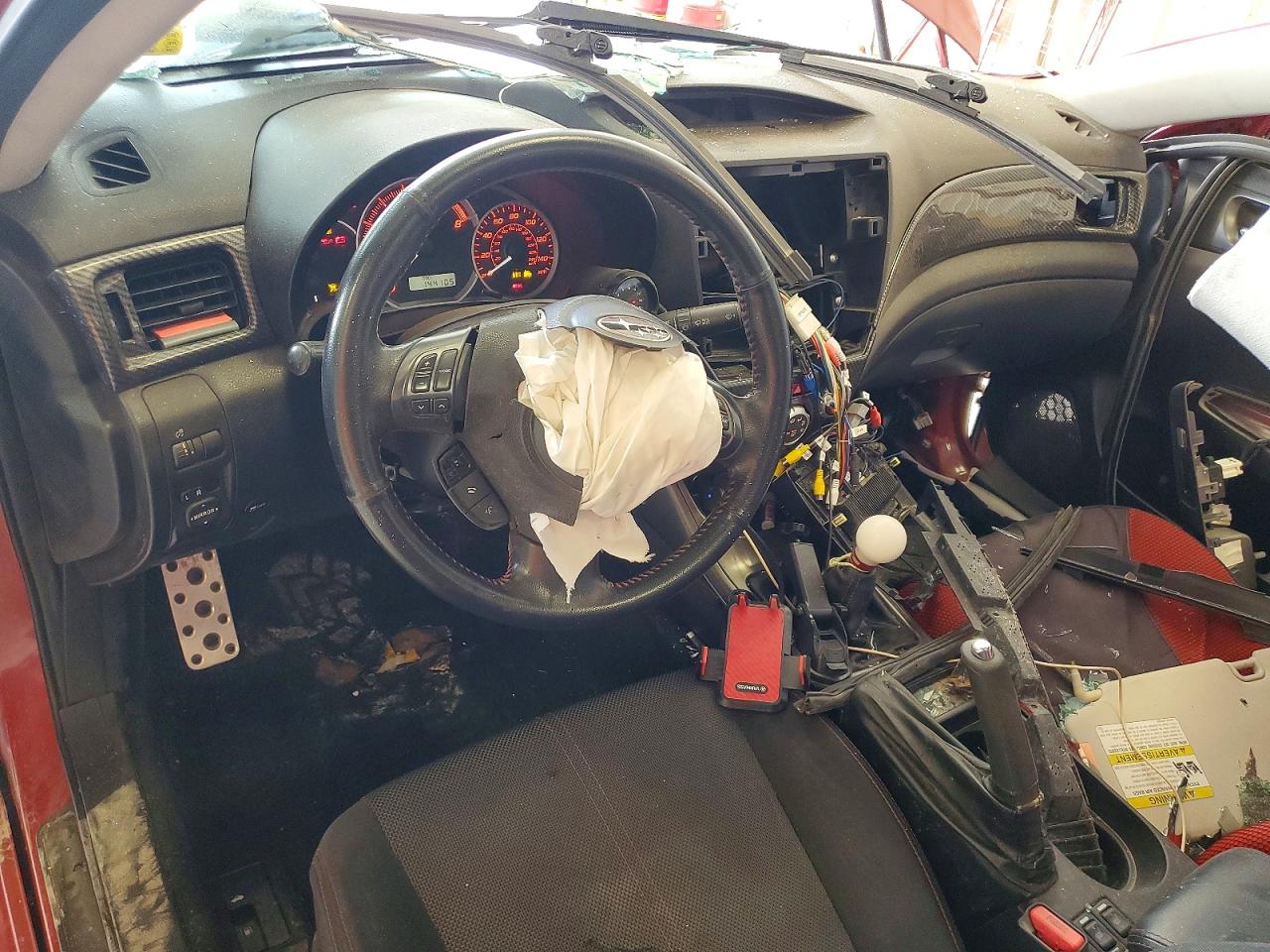 2011 Subaru Impreza Wrx Красный vin: JF1GV7F64BG505866