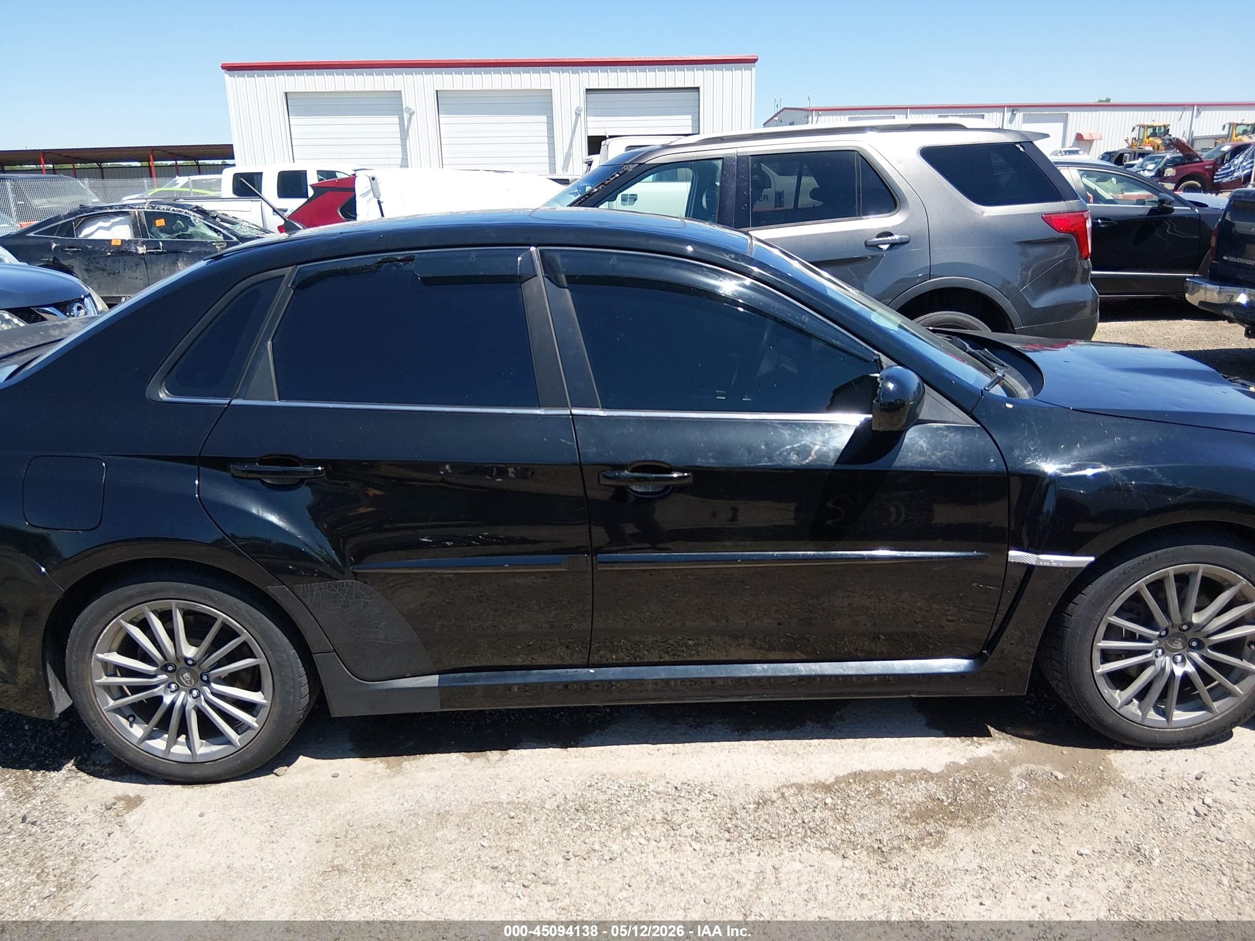 2012 Subaru Impreza Wrx Limited Черный vin: JF1GV7F64CG017339