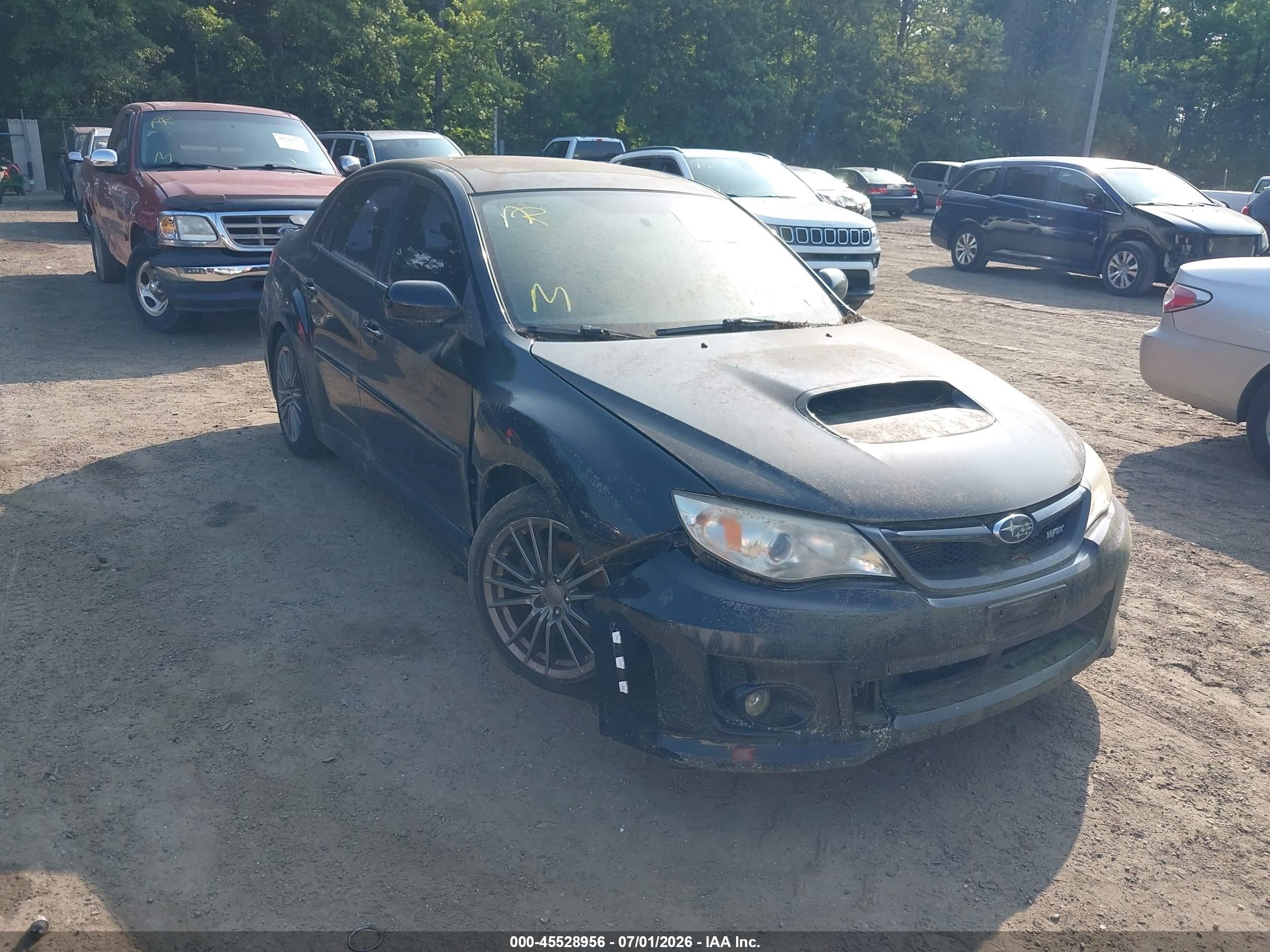 2012 Subaru Impreza Wrx Limited Black vin: JF1GV7F64CG018782