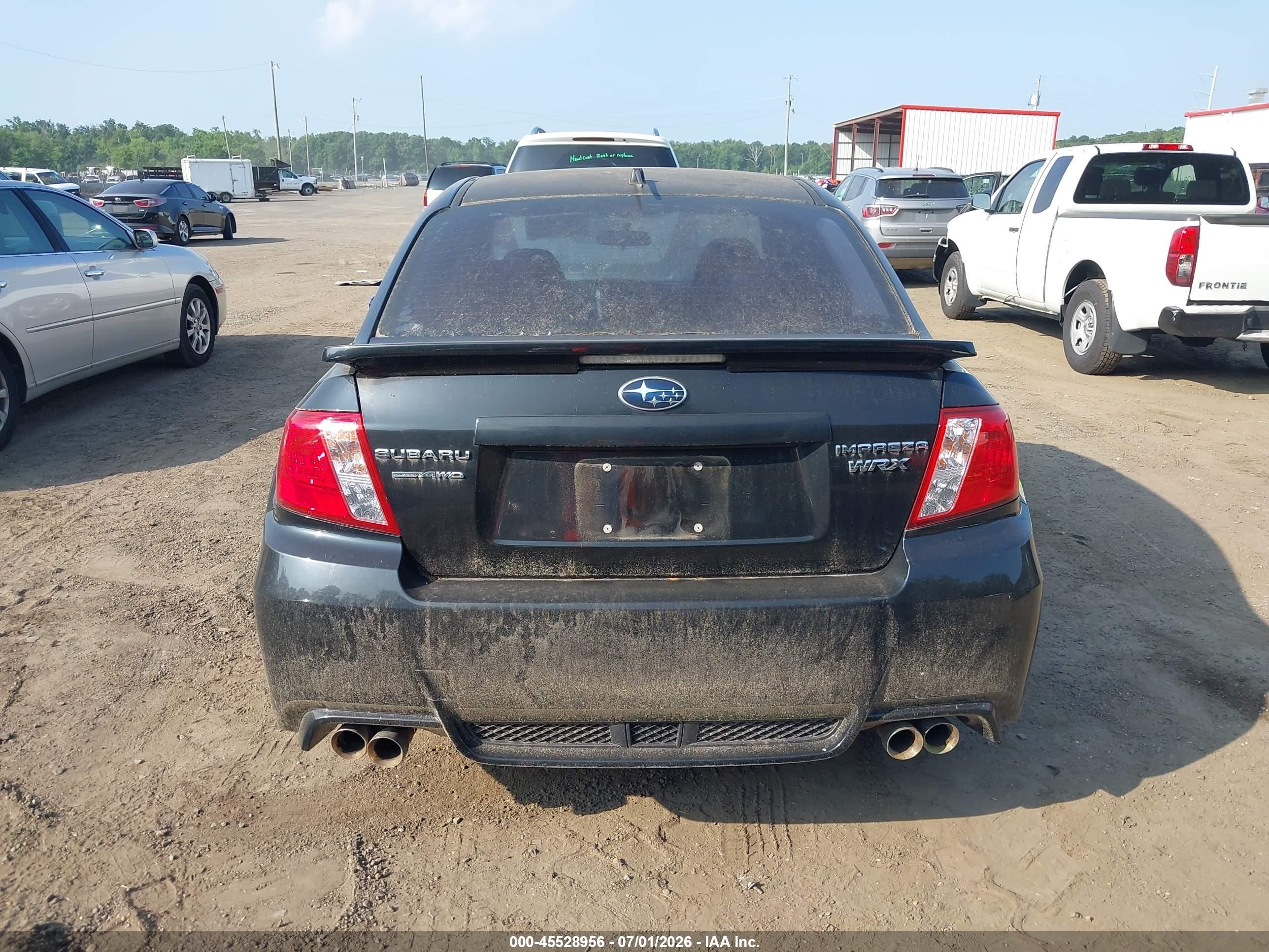 2012 Subaru Impreza Wrx Limited Black vin: JF1GV7F64CG018782