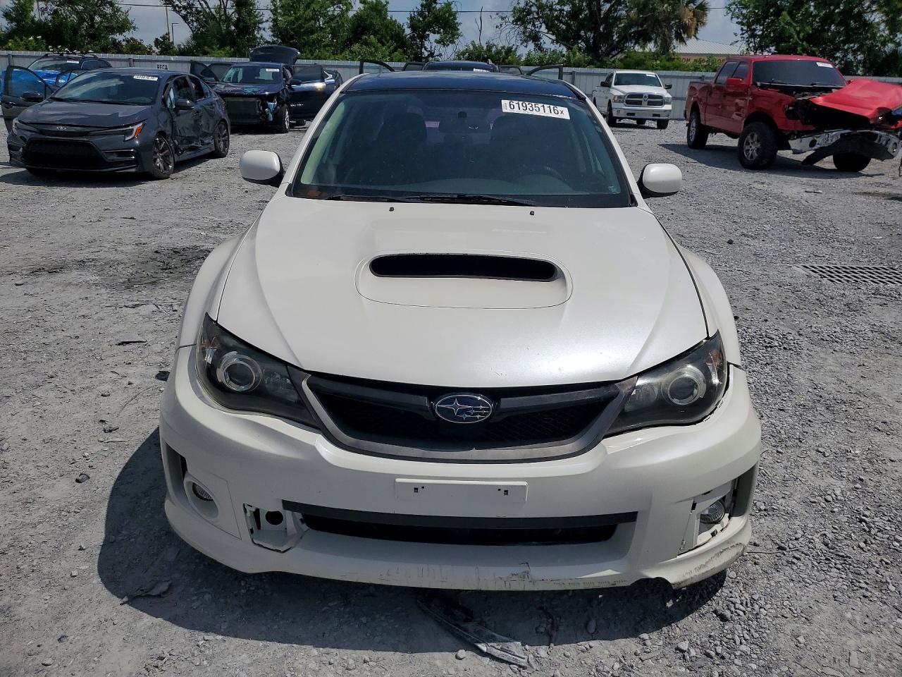 2013 Subaru Impreza Wrx White vin: JF1GV7F64DG012112