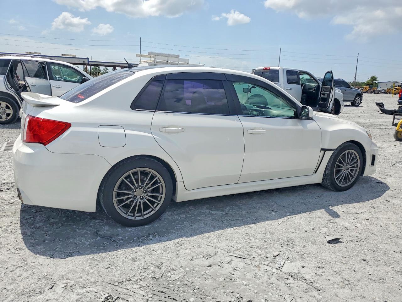 2013 Subaru Impreza Wrx White vin: JF1GV7F64DG012112